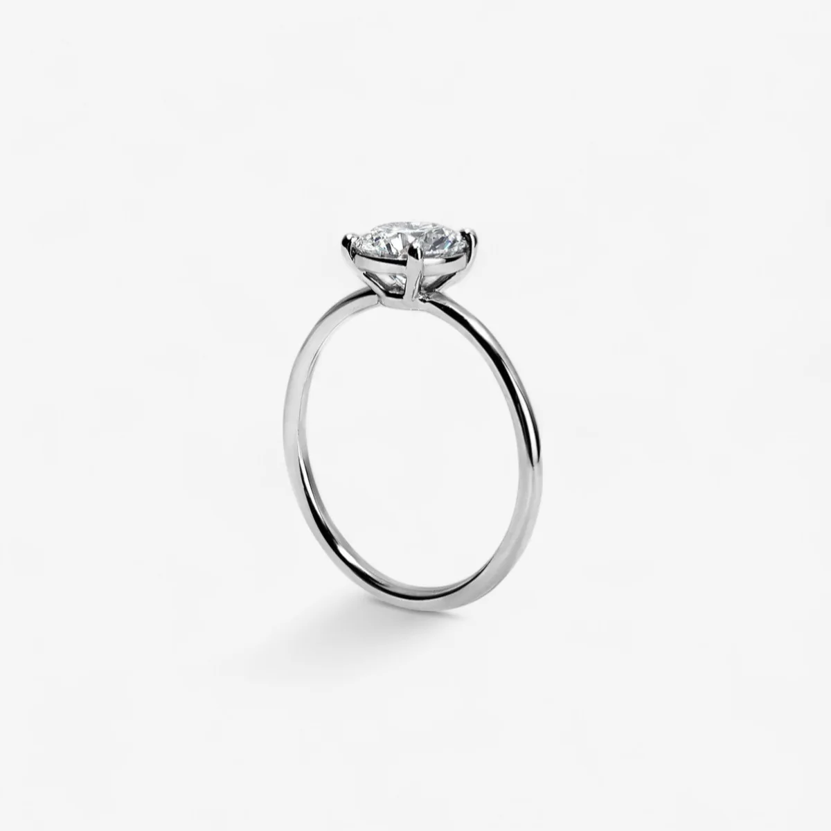 1.01CT Solitaire Engagement Ring - Image 2