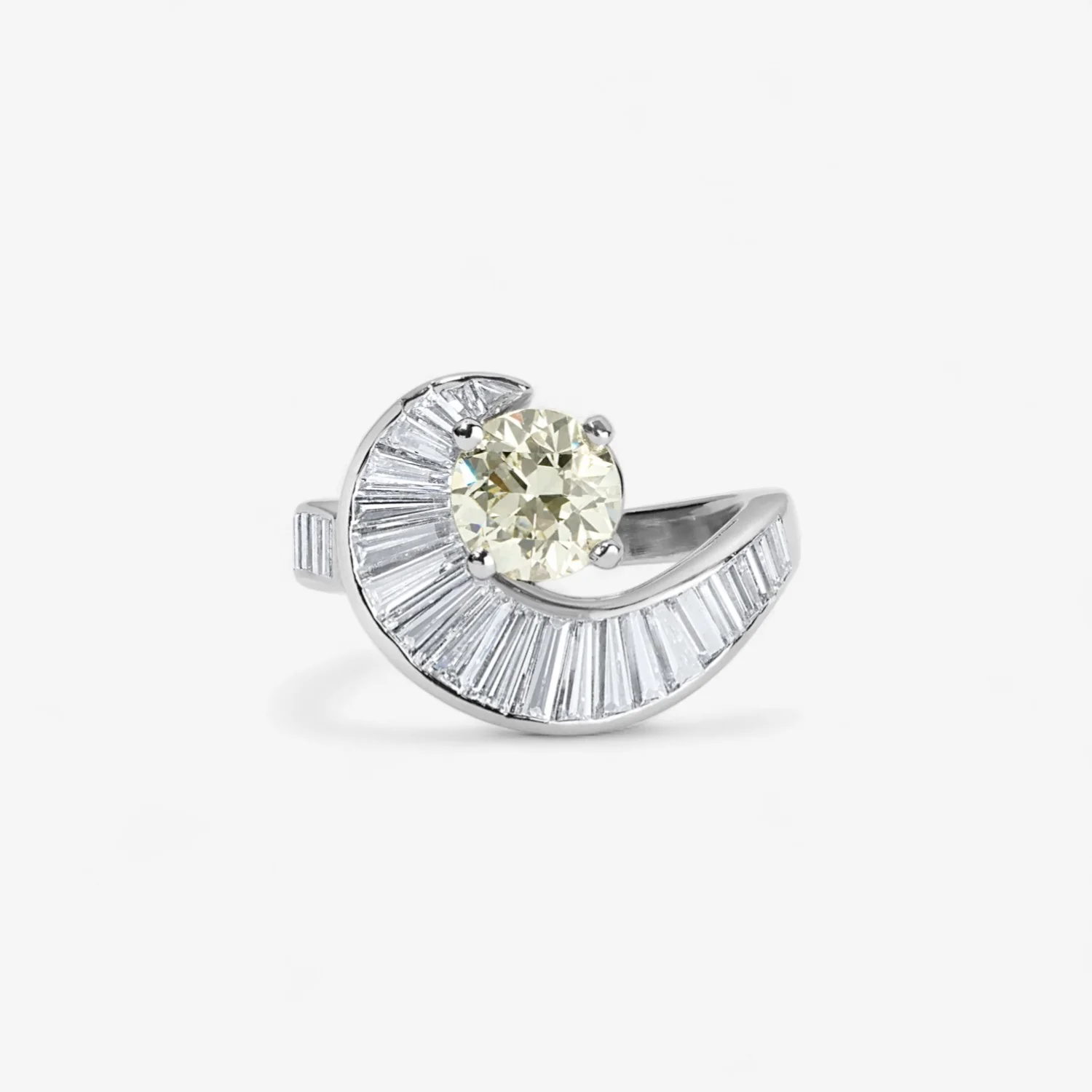 1.20CT Center Ballerina Ring