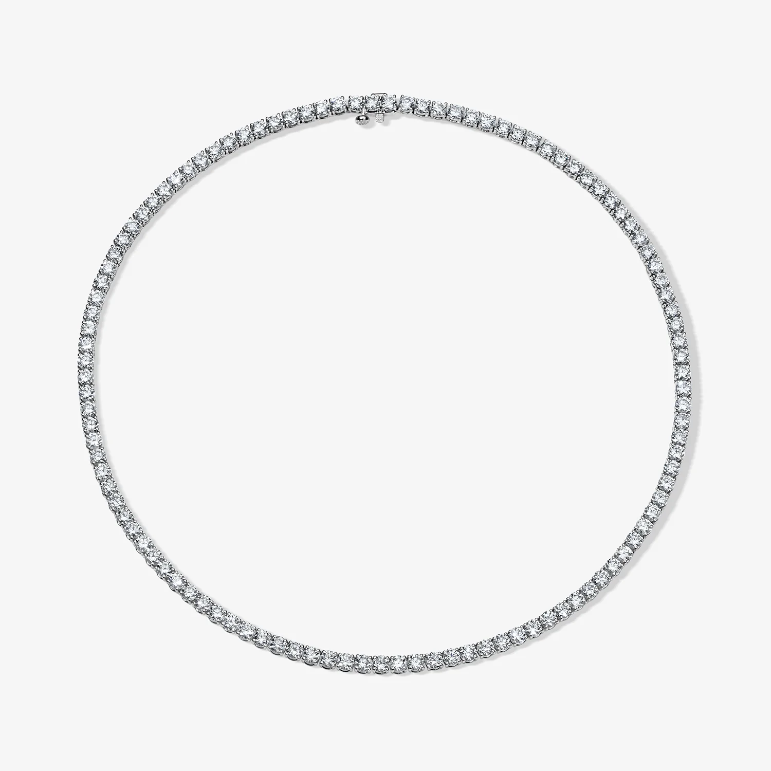 21.87CT Signature Tennis Necklace - Image 2