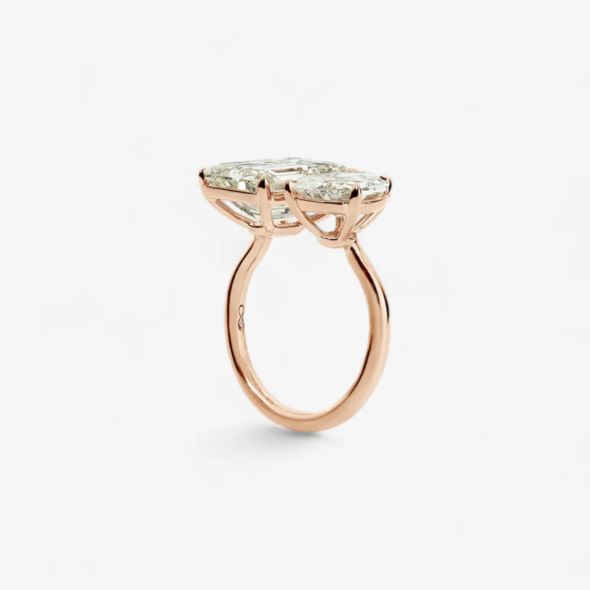 7.06ct 2 Stone Engagement Ring - Image 2