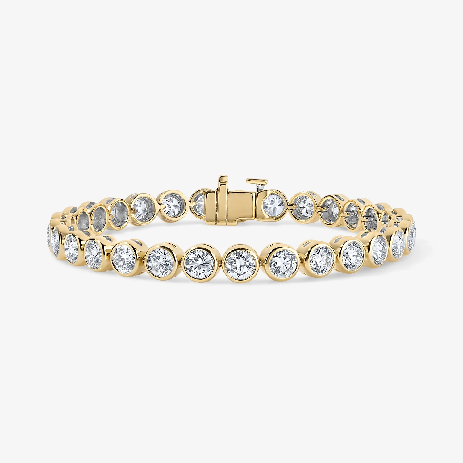 8.43CT Margot Bezel Tennis Bracelet