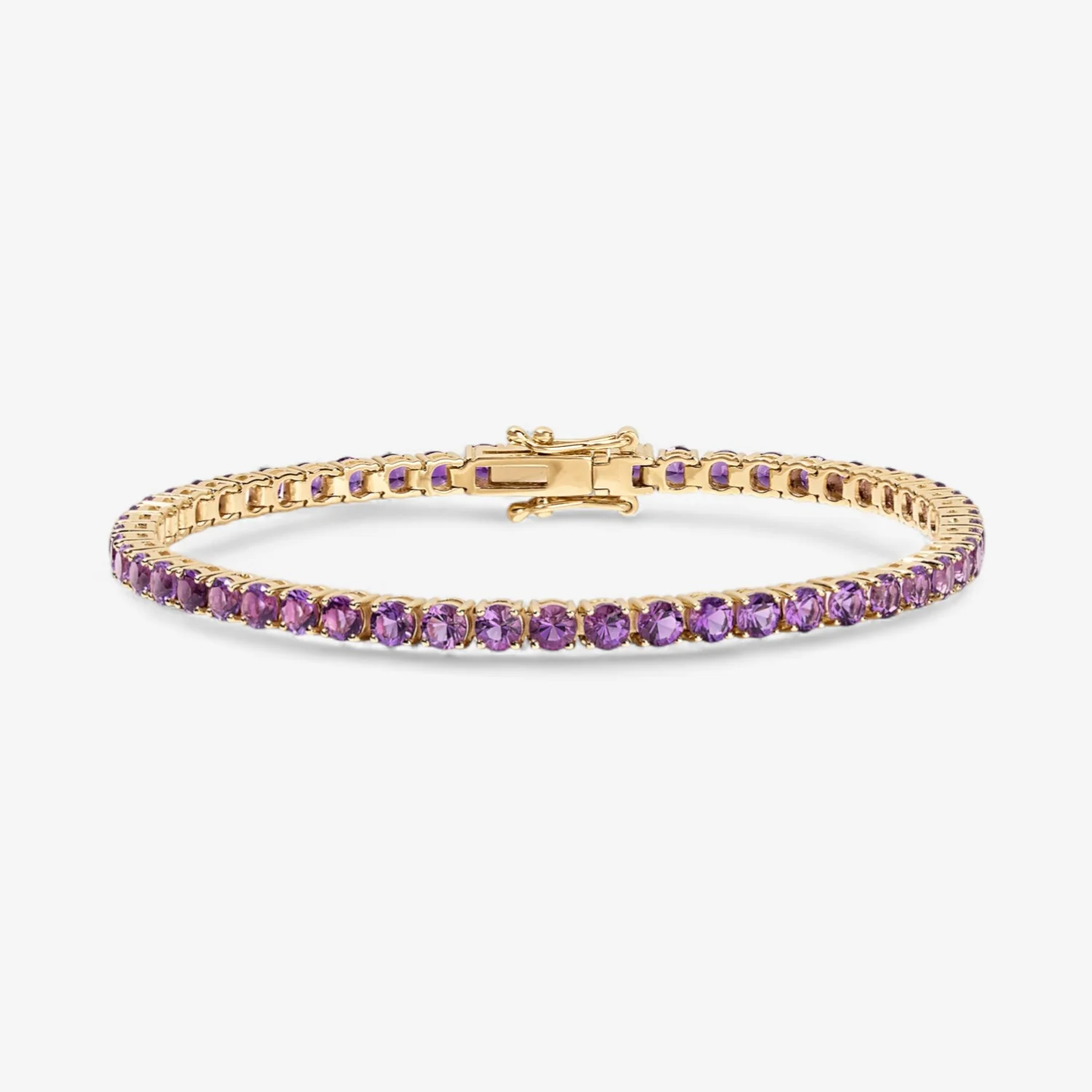 Signature Amethyst Tennis Bracelet