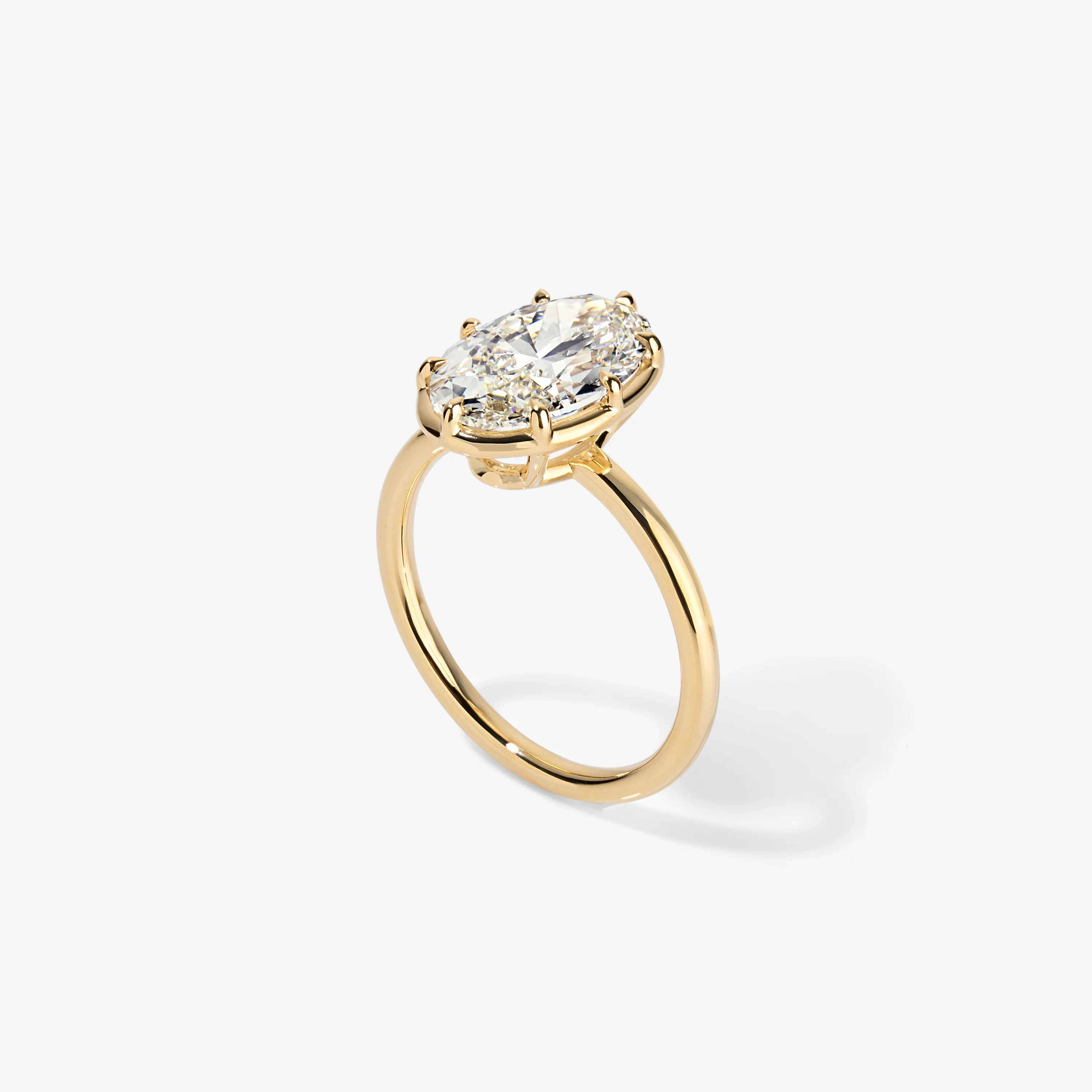 Vintage Inspired Bezel and Prong Set Solitaire - Image 3