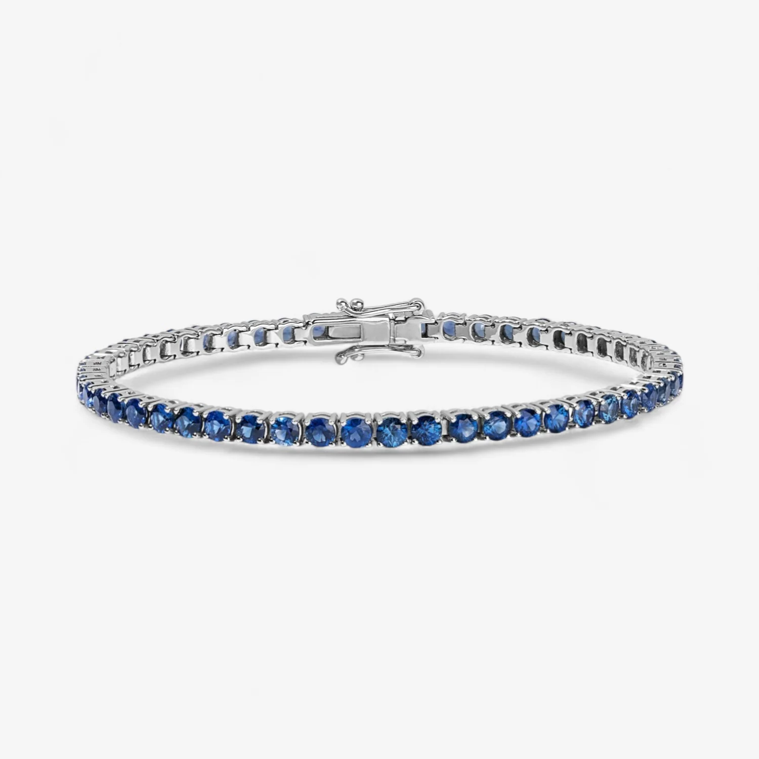 Signature Blue Sapphire Tennis Bracelet