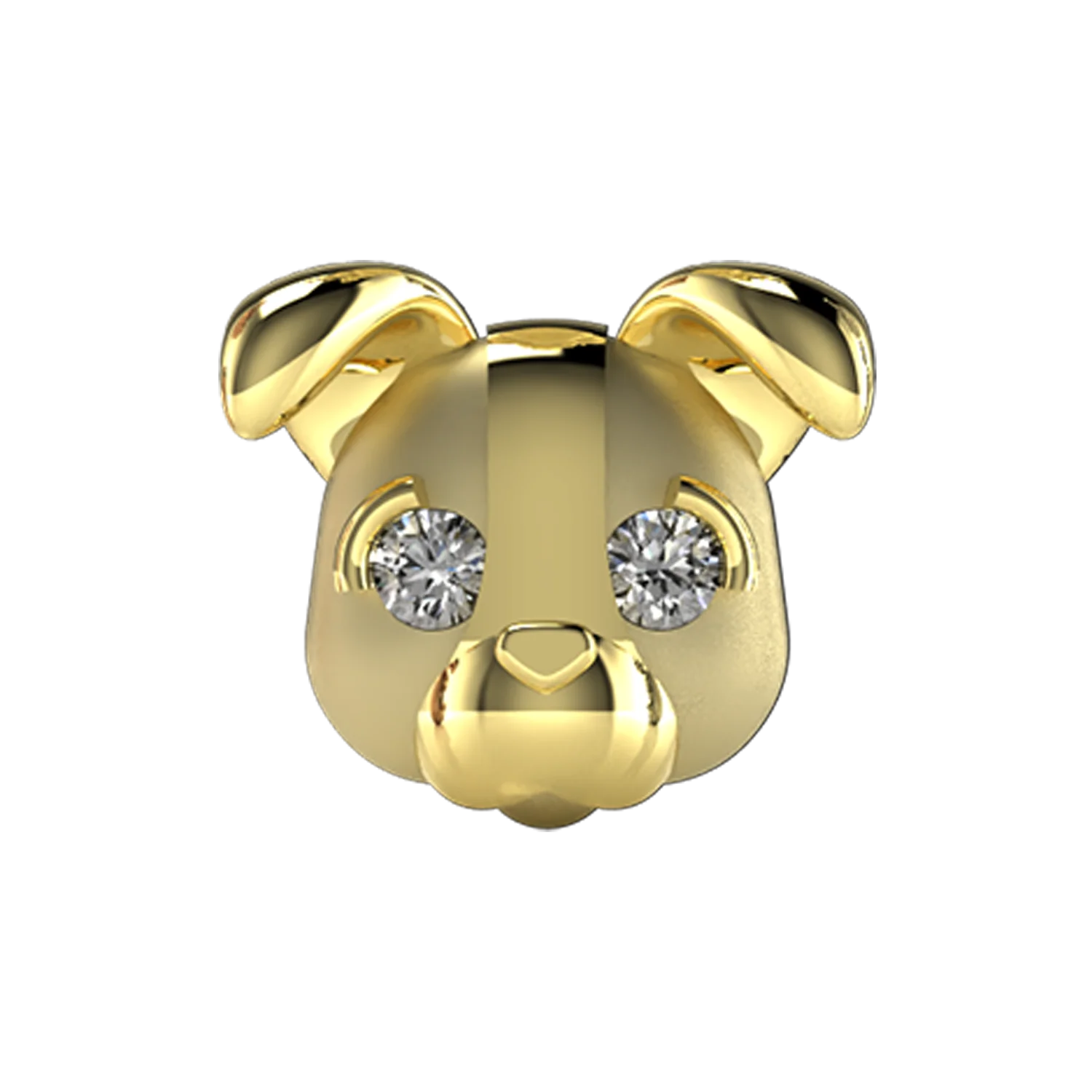 Boston Terrier Slider Charm