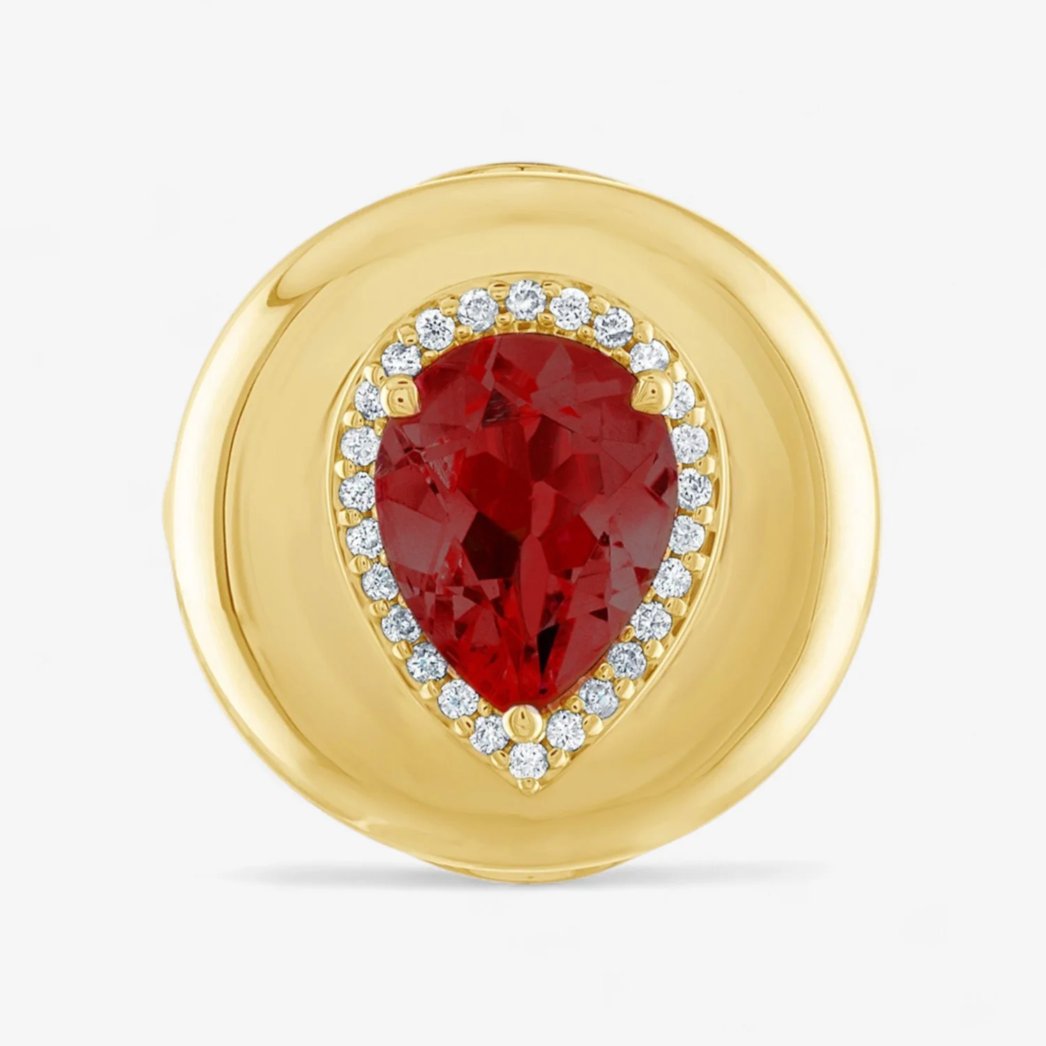 Candy Button Pear Ring - Image 7