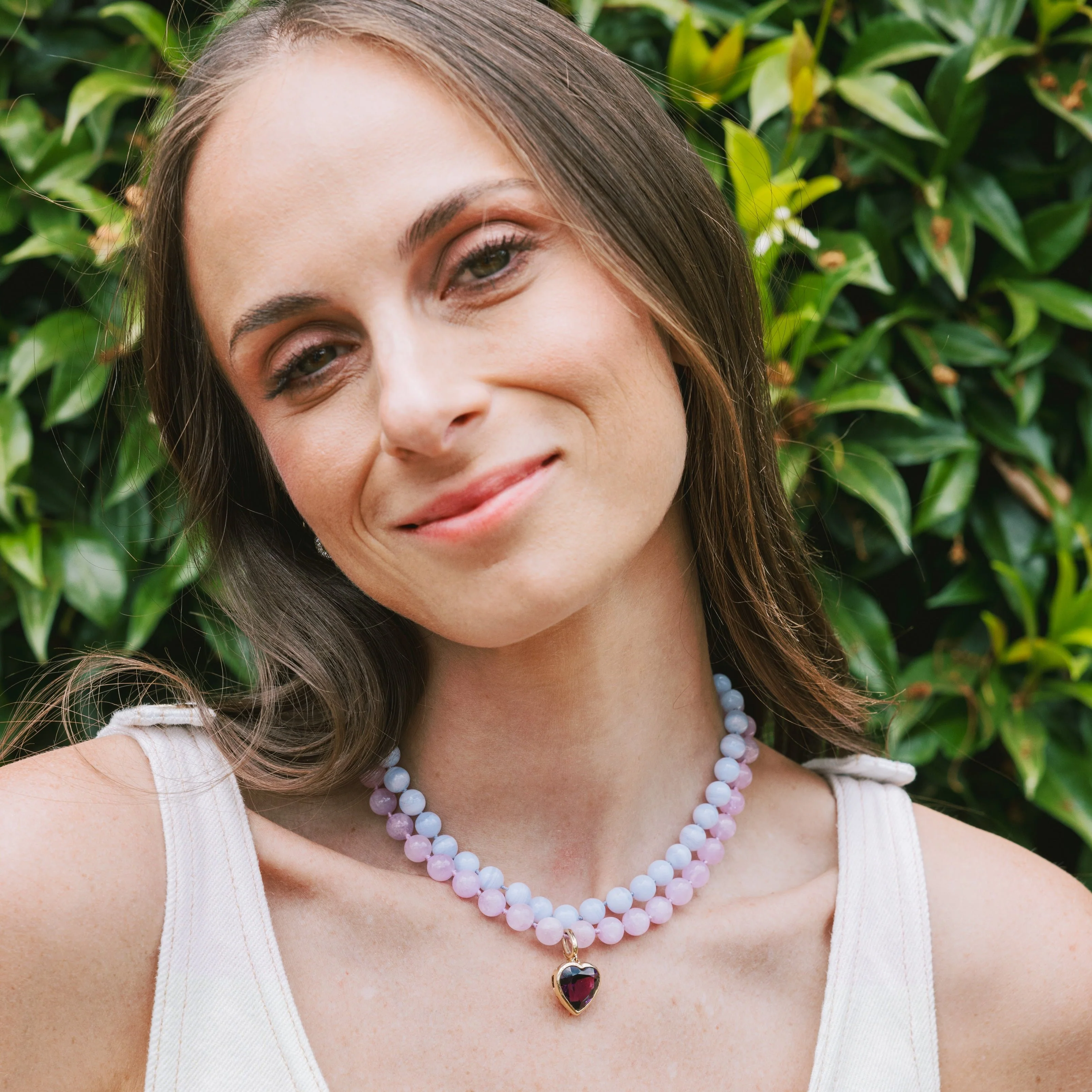 Kendall Cape Amethyst Beaded Necklace - Image 3