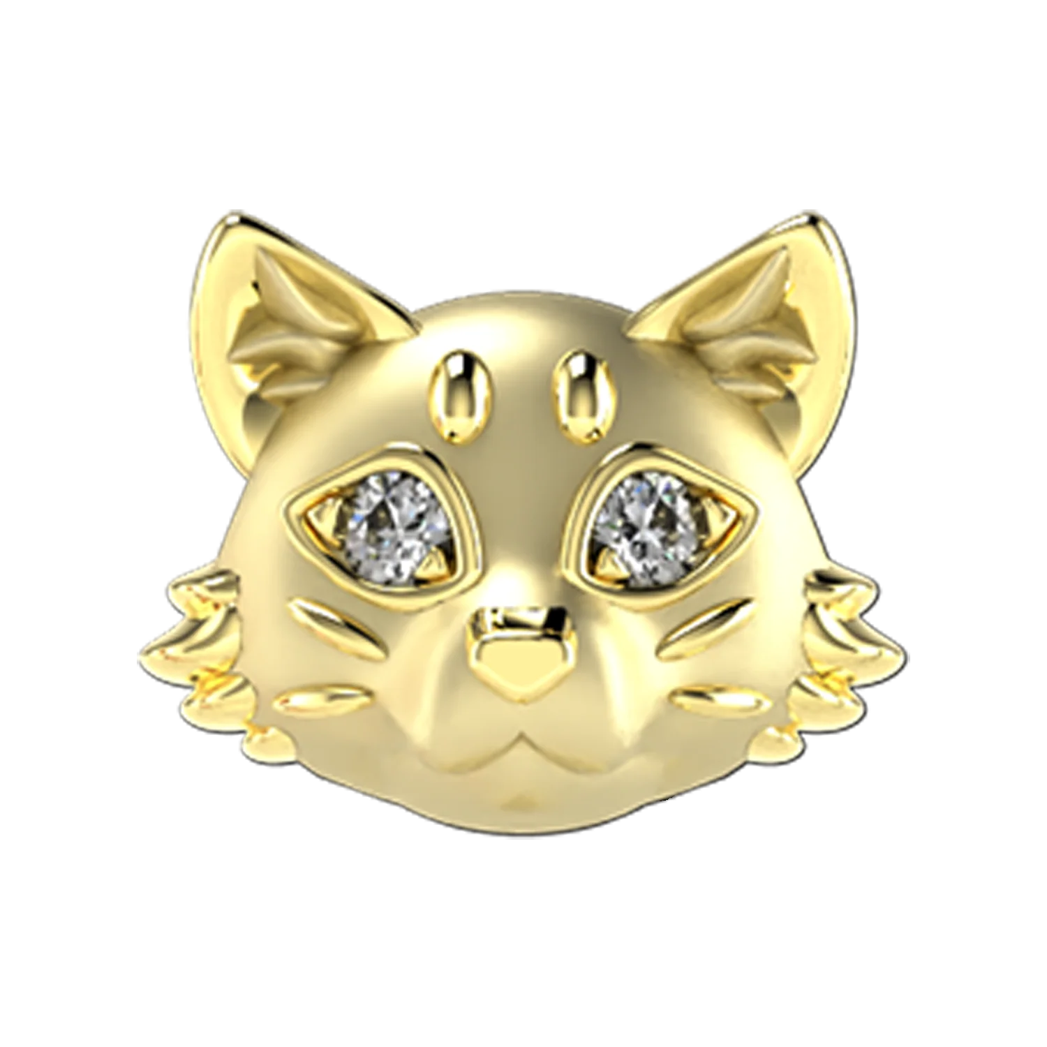 Cat Slider Charm