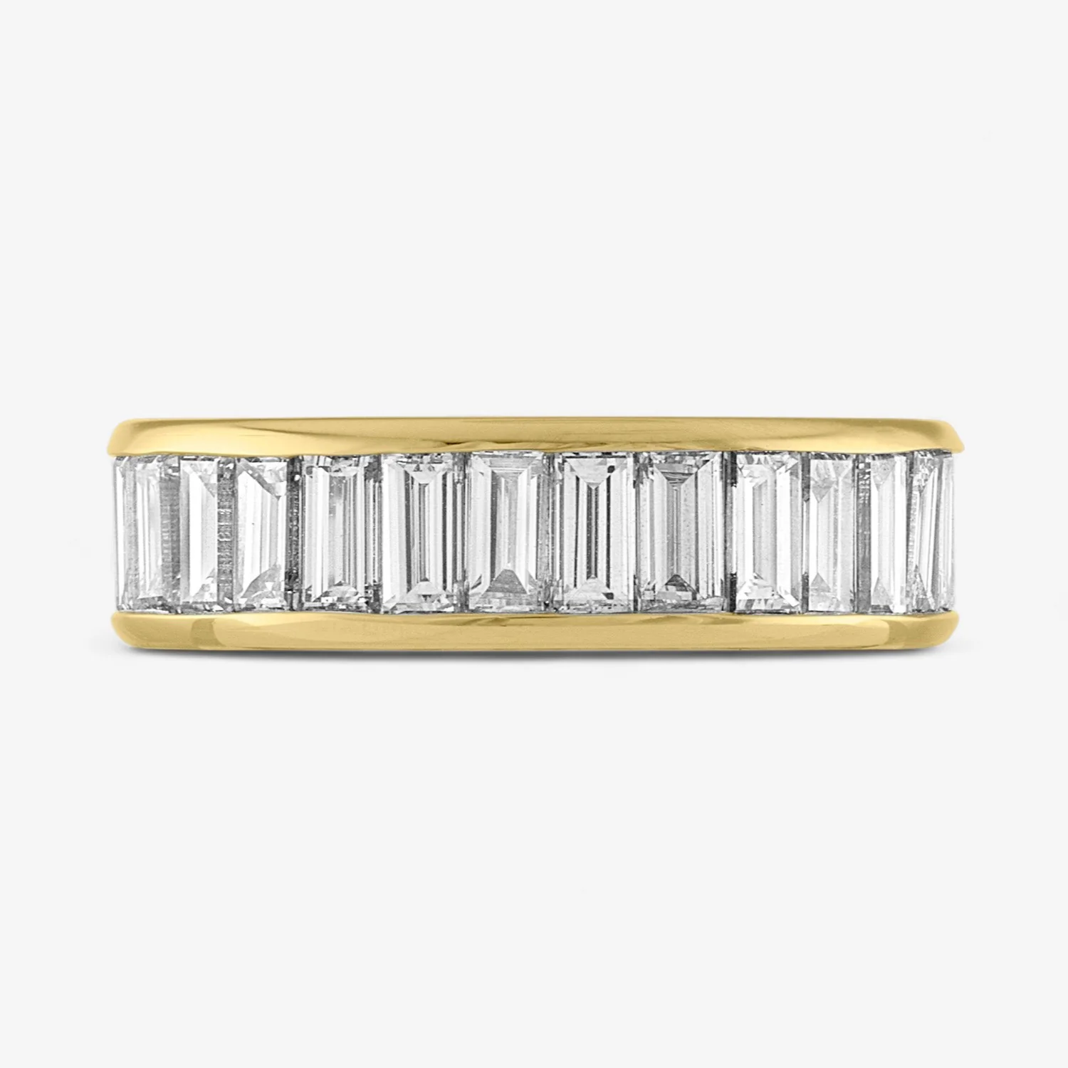 Channel Set Diamond Eternity Band