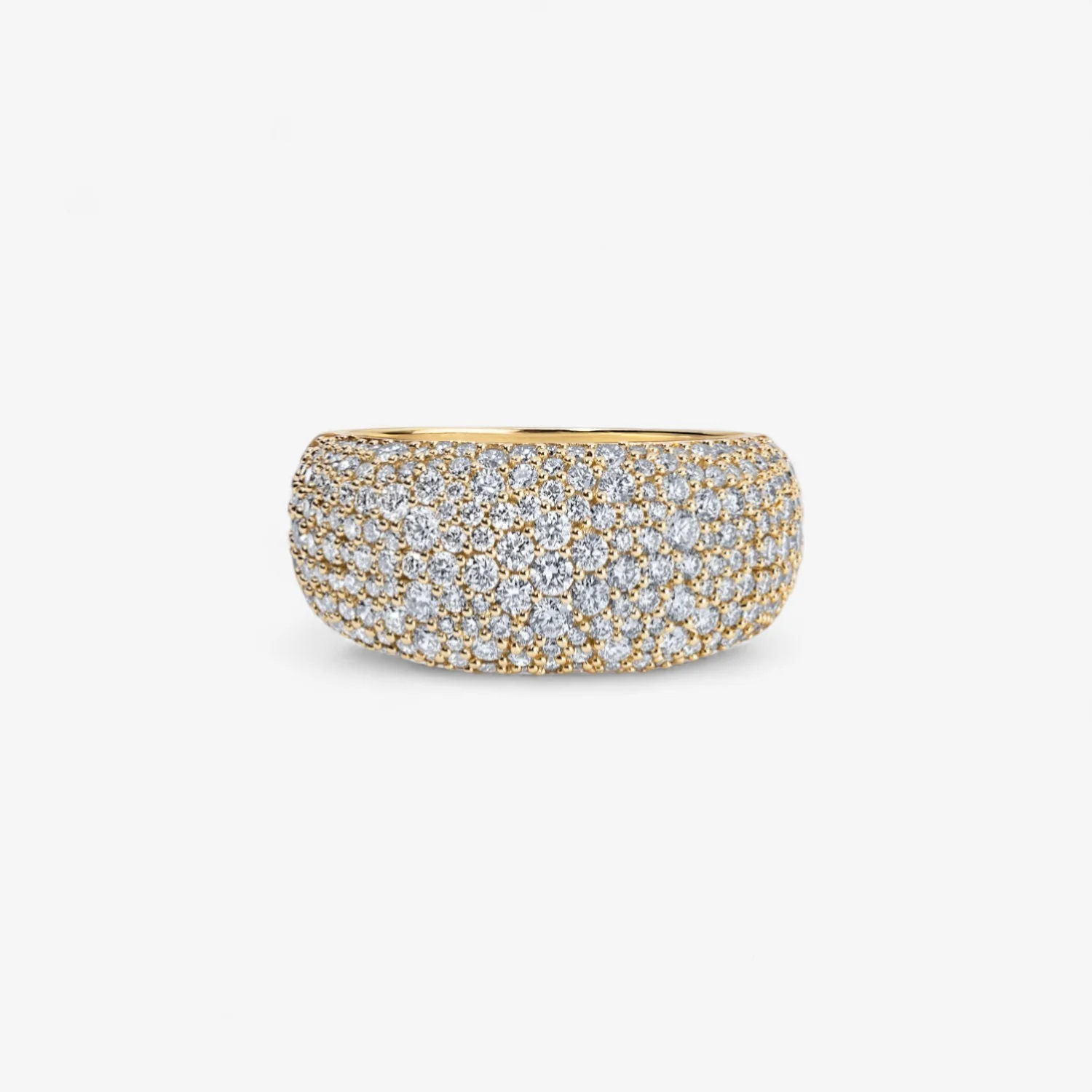 Madison Diamond Dome Cigar Ring - Image 2