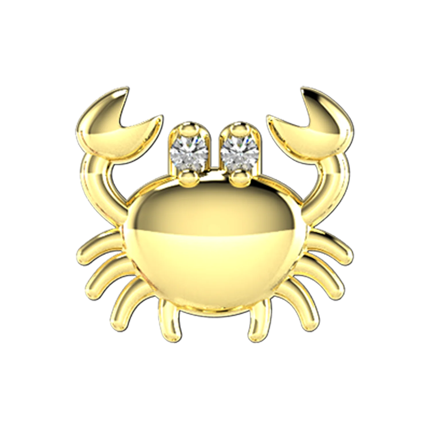 Crab Slider Charm