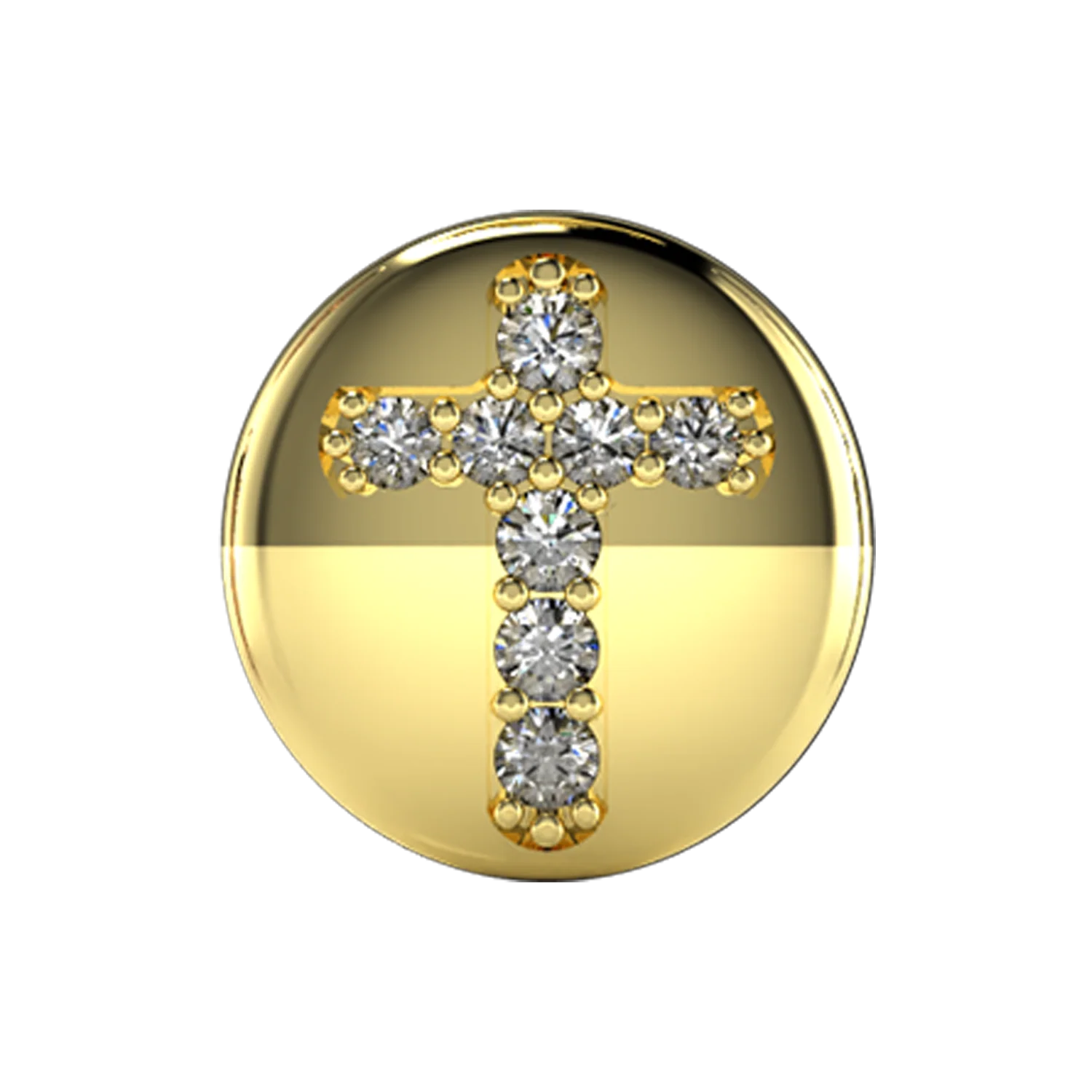 Cross Slider Necklace Charm