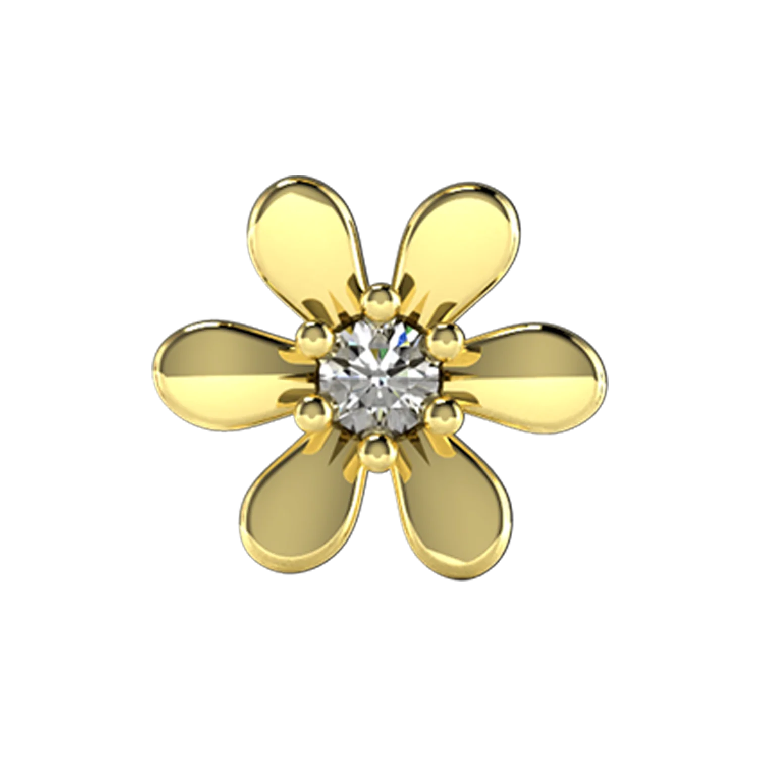 Daisy Slider Necklace Charm