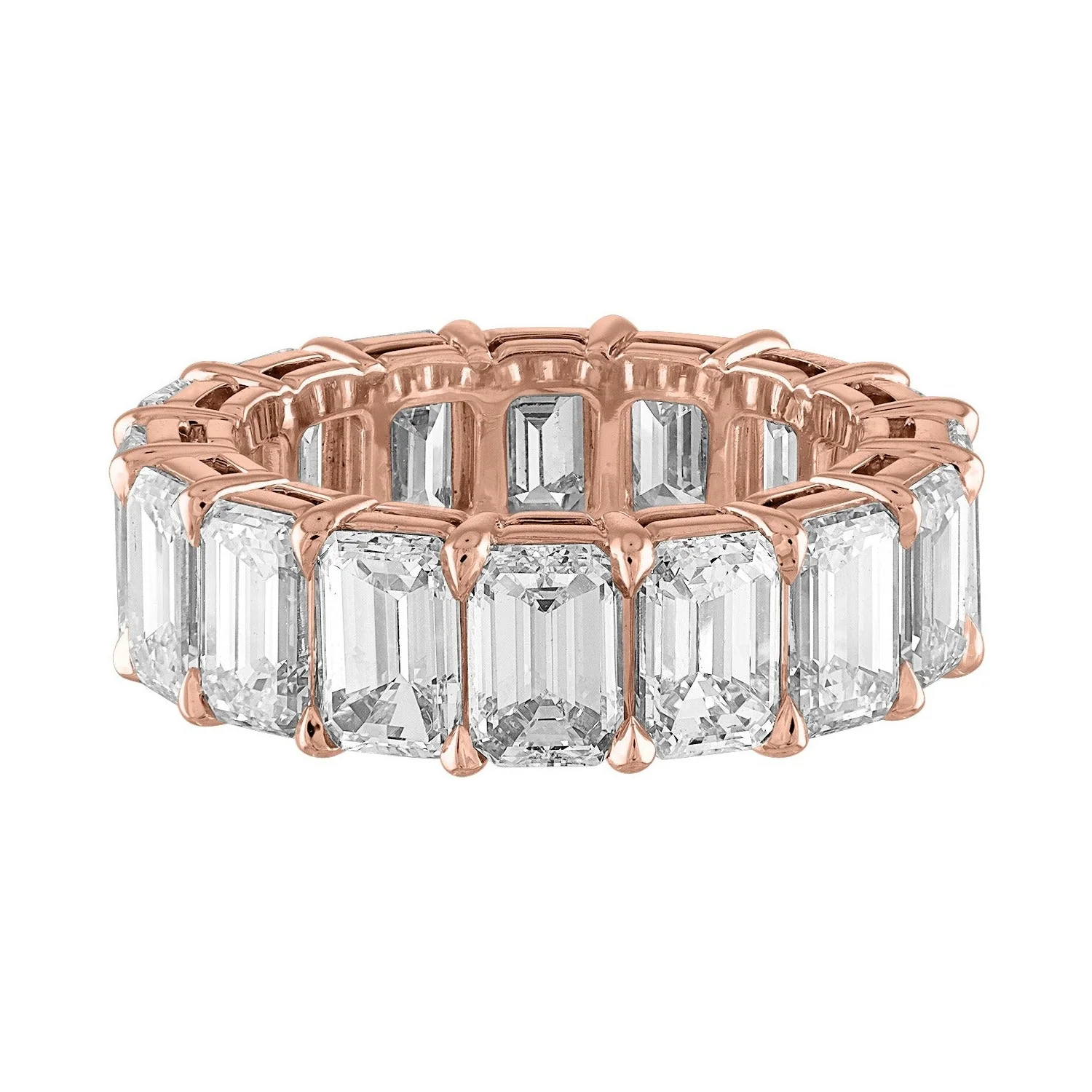 Round Diamond Eternity Band - Image 12