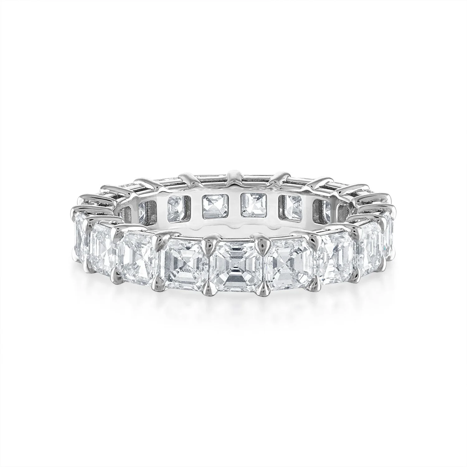 Round Diamond Eternity Band - Image 14