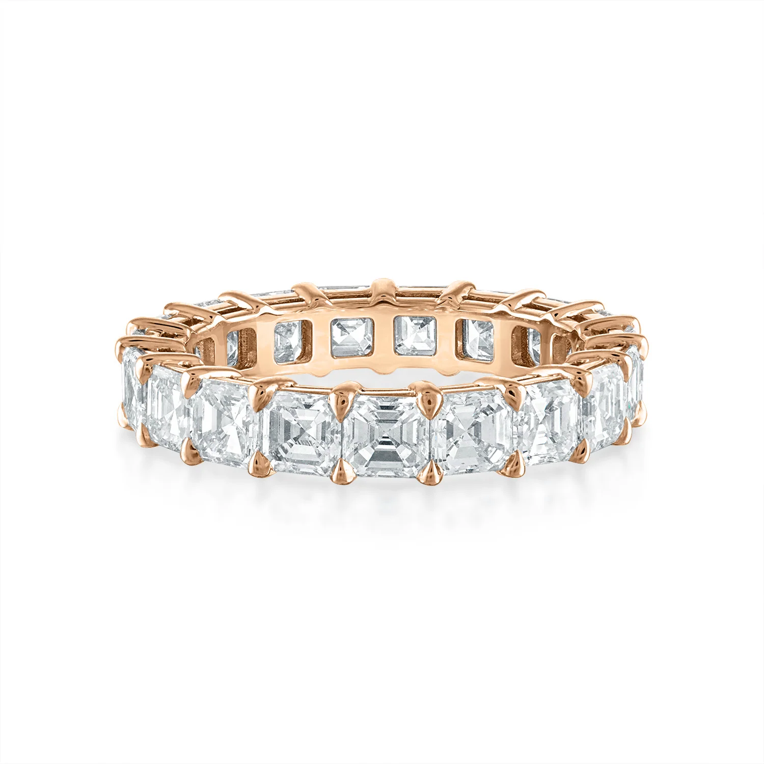 Round Diamond Eternity Band - Image 15