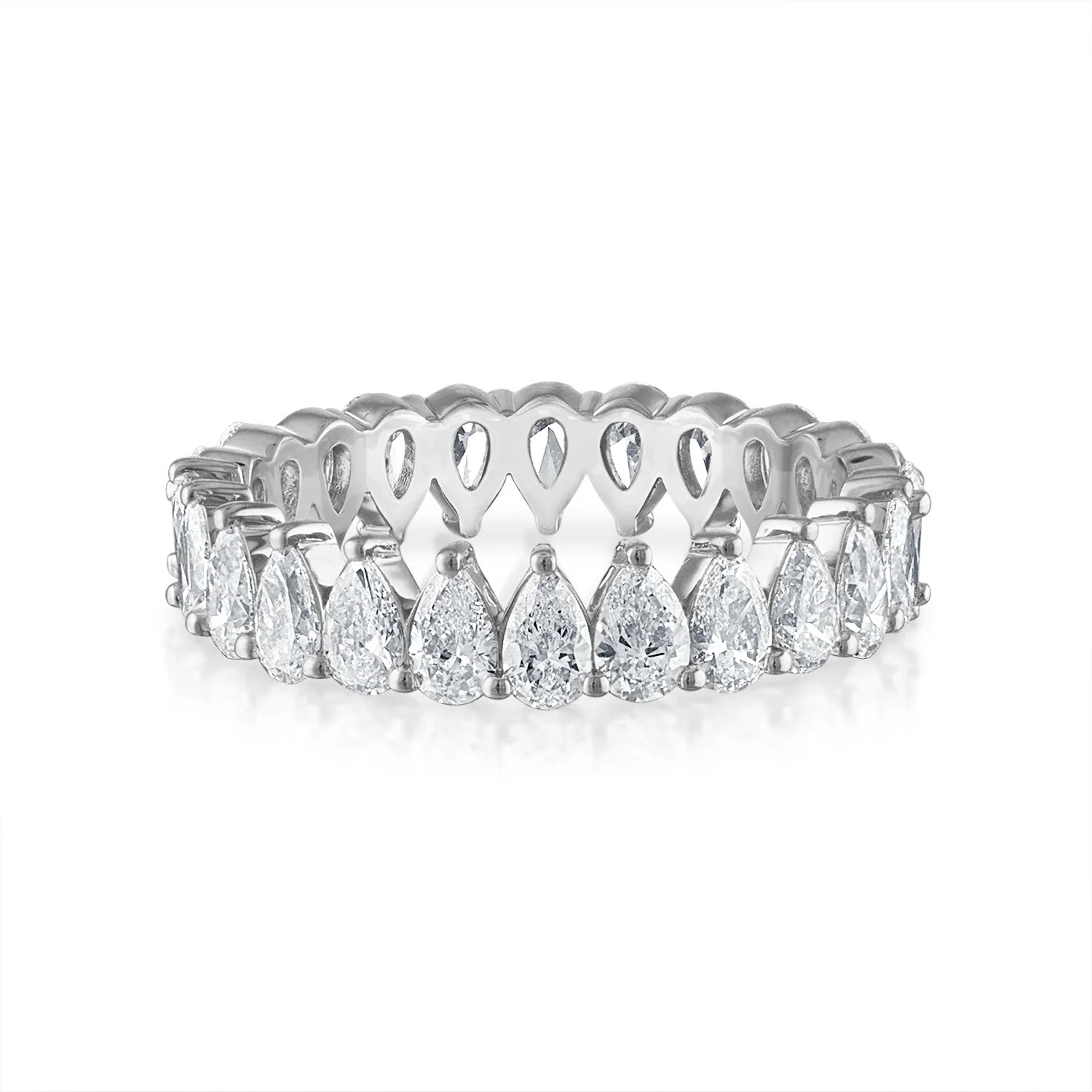 Round Diamond Eternity Band - Image 20