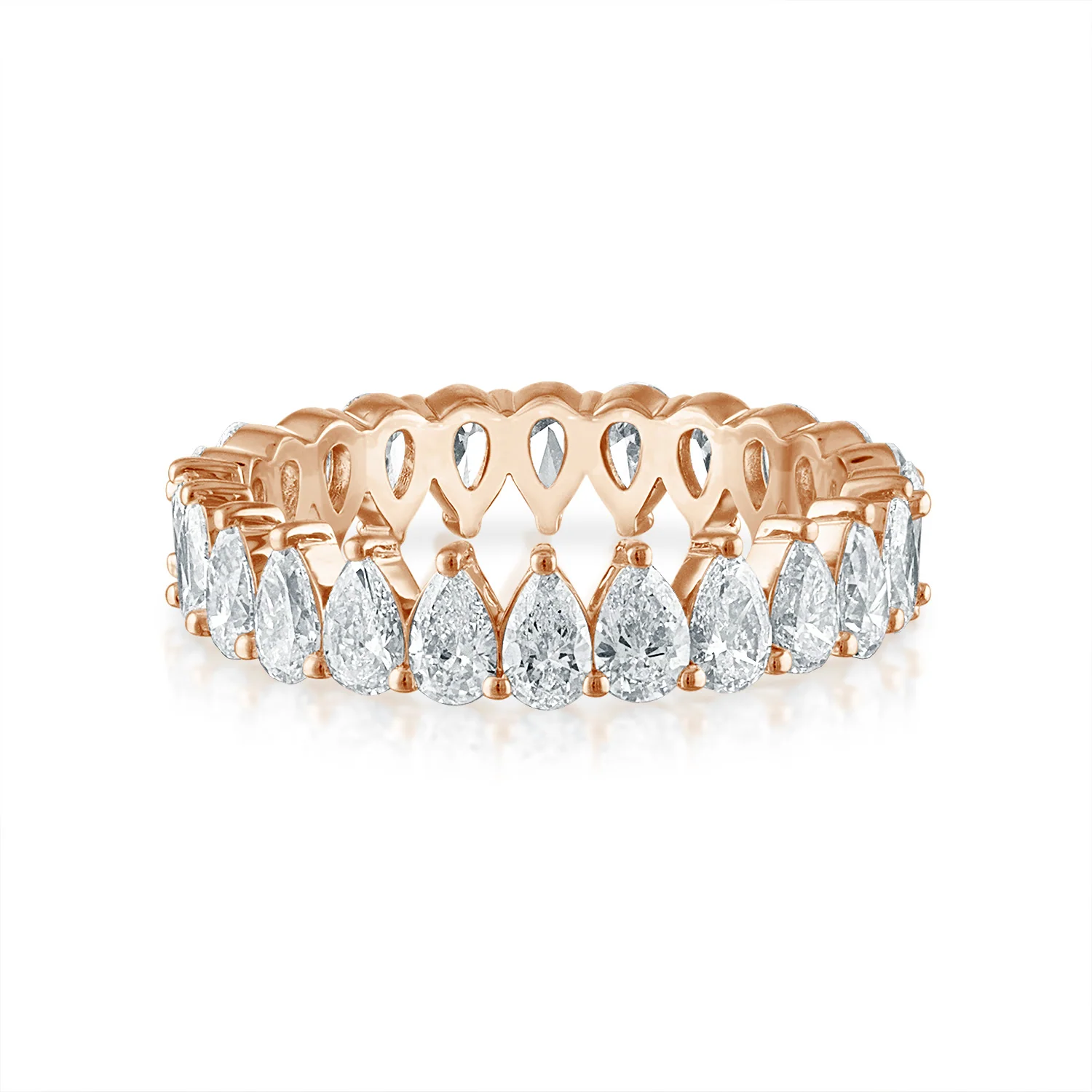 Round Diamond Eternity Band - Image 21