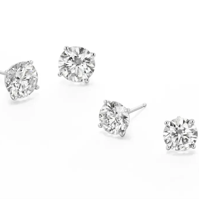 Signature Diamond Studs - Image 4