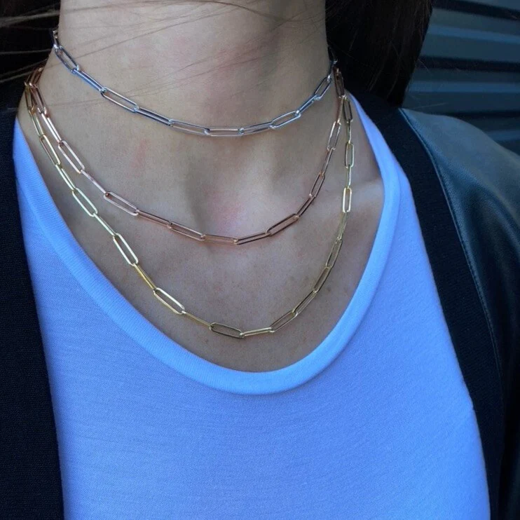 Cleo Large Paperclip Chain - Image 3