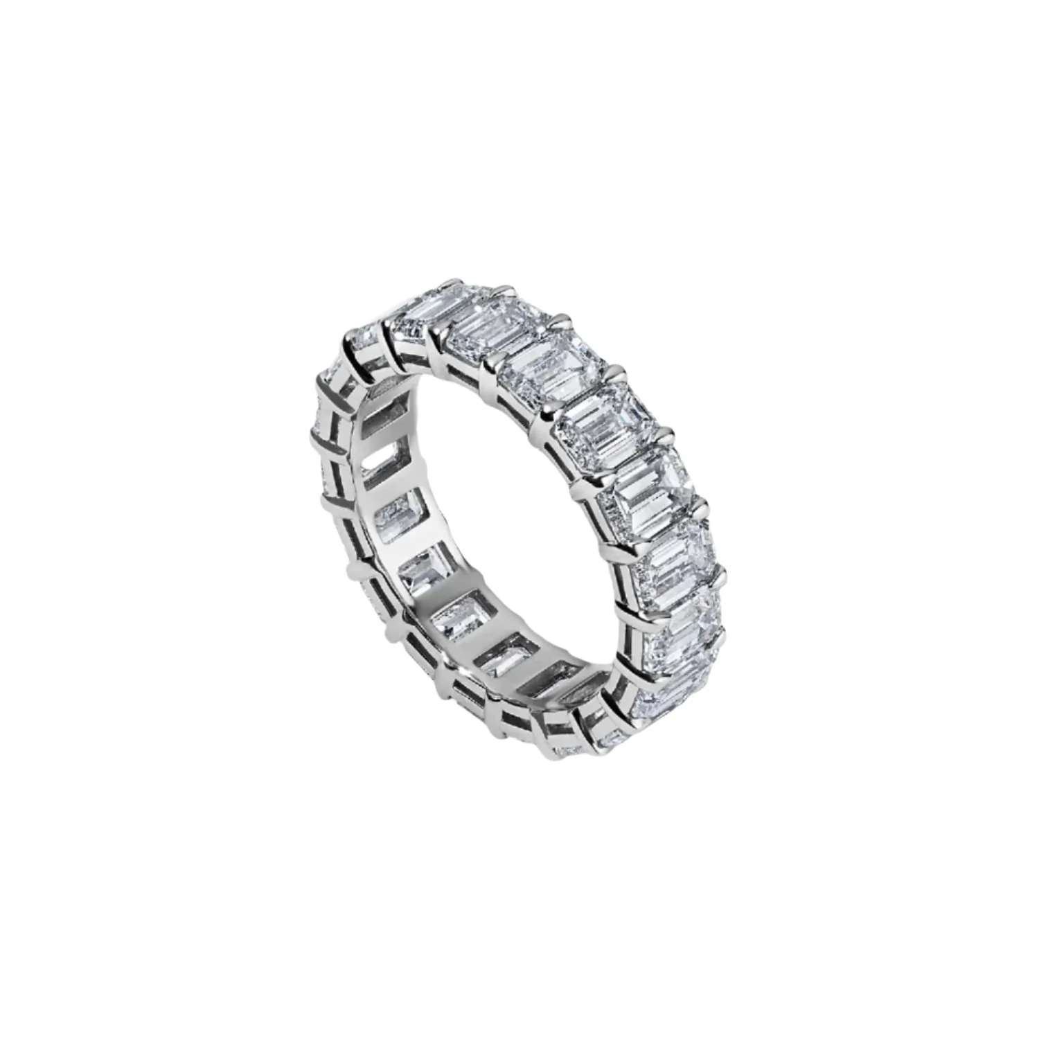 Emerald Cut Eternity Band 5.22ct - Image 3