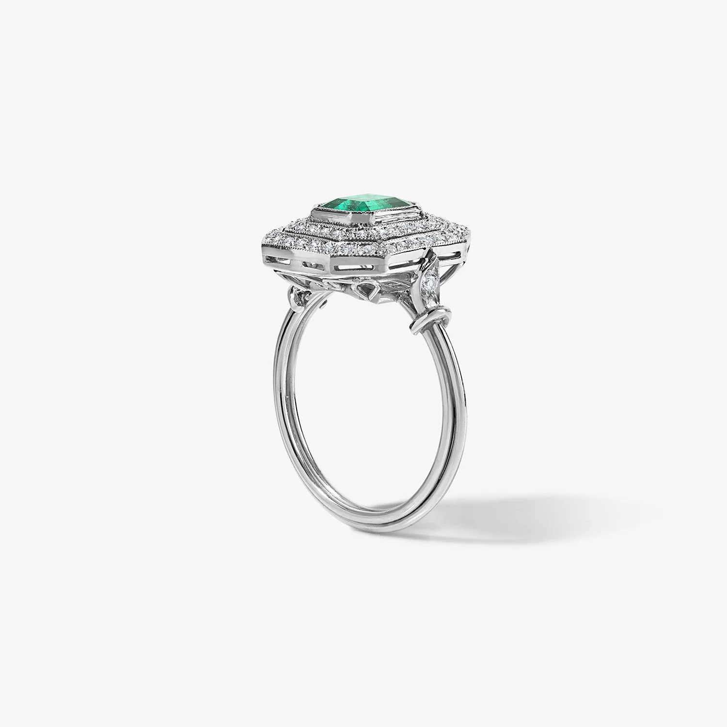 Emerald Estate Ring - Image 2