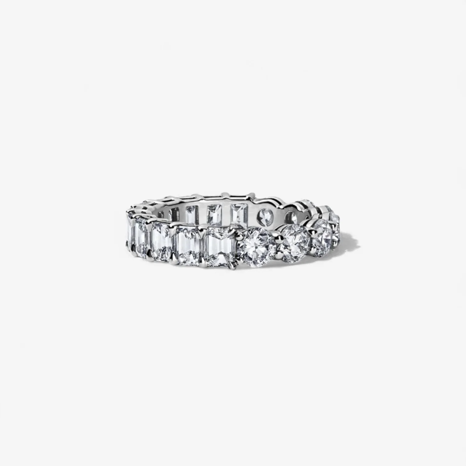 Emerald Round Undecided® Band 4.78ct