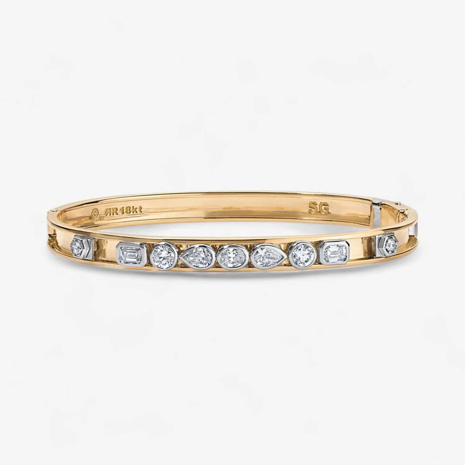 Undecided Diamond Slider Bangle™