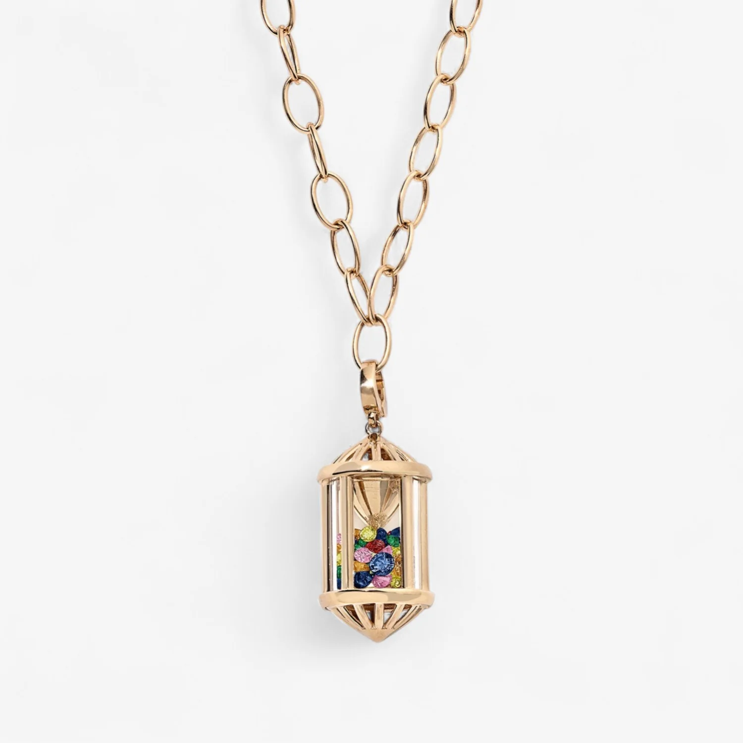 Gemstone Sachet Pendant