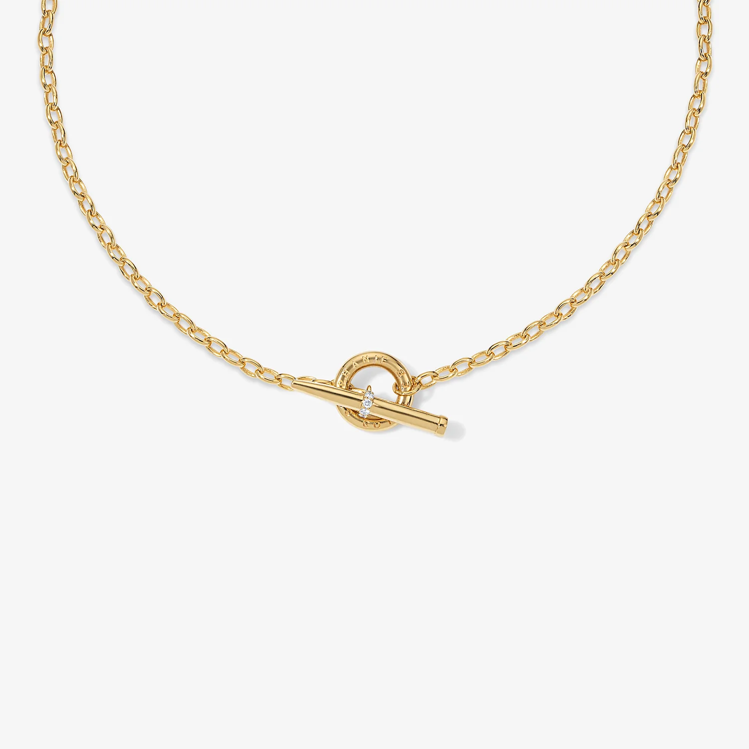 Cocktail Chain Necklace with Toggle