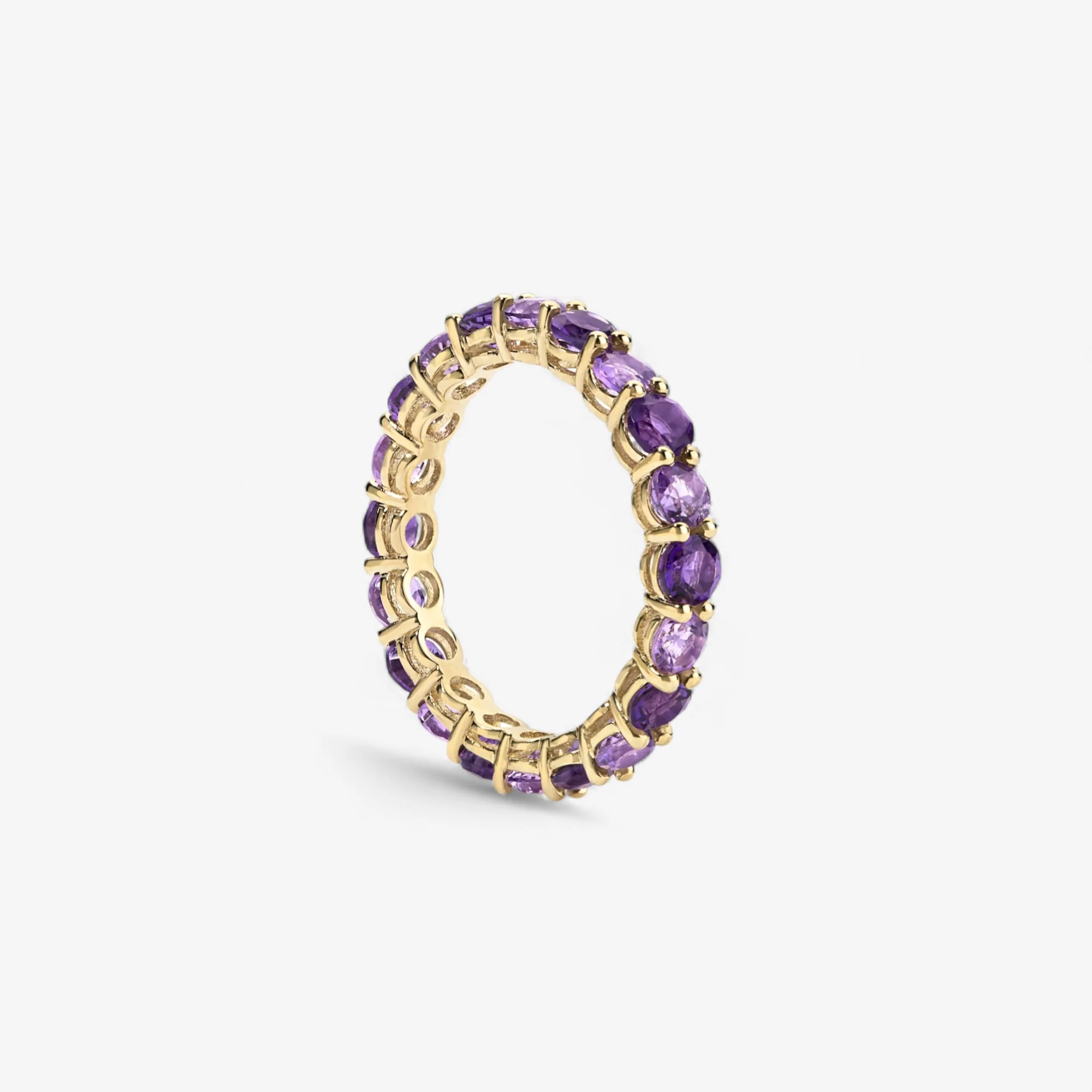 Grace Amethyst Eternity Band - Image 4
