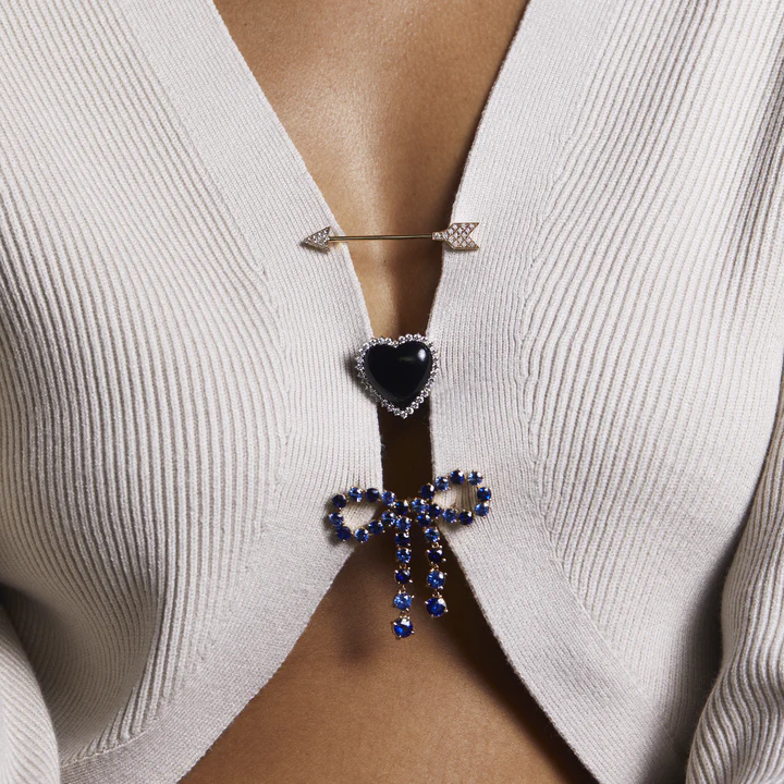Grace Black Onyx Heart Pendant - Image 4