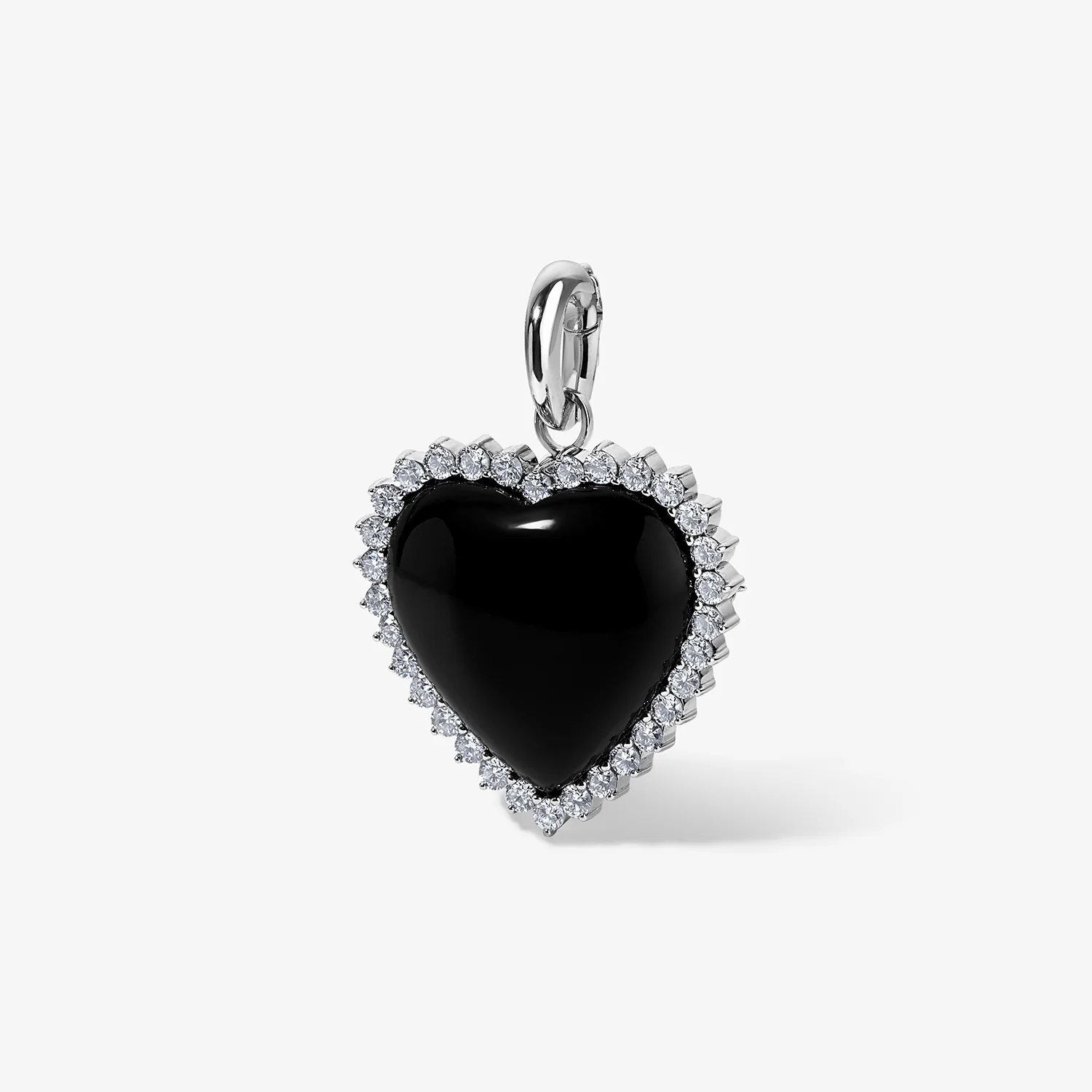Grace Black Onyx Heart Pendant - Image 5