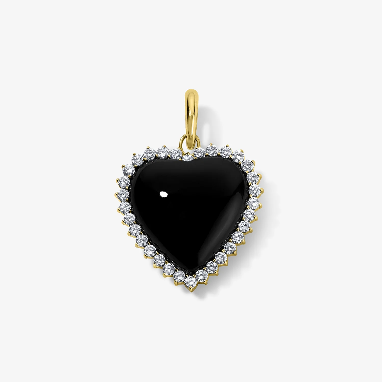 Grace Black Onyx Heart Pendant - Image 8