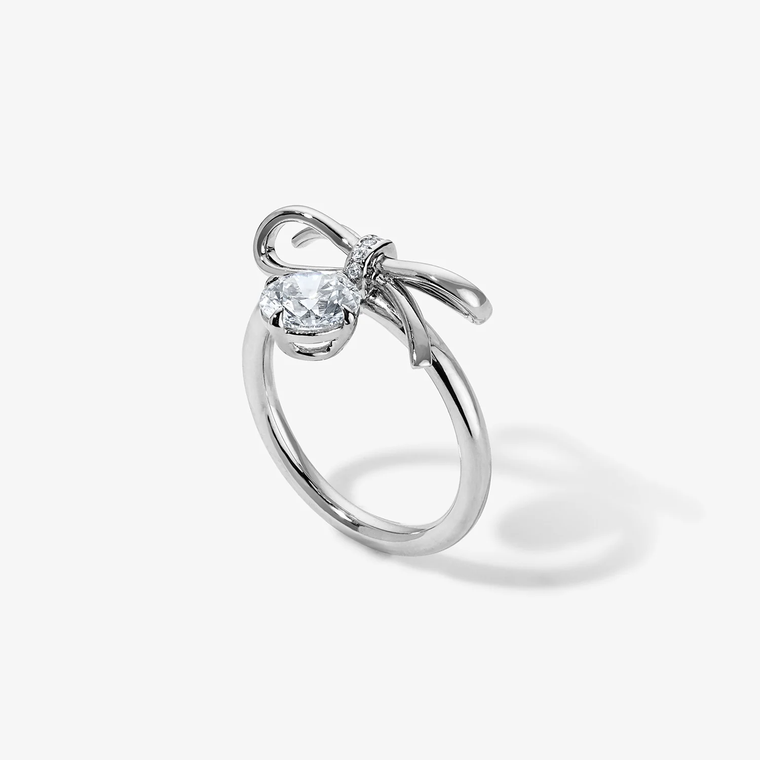 Grace Diamond Bow Ring - Image 2