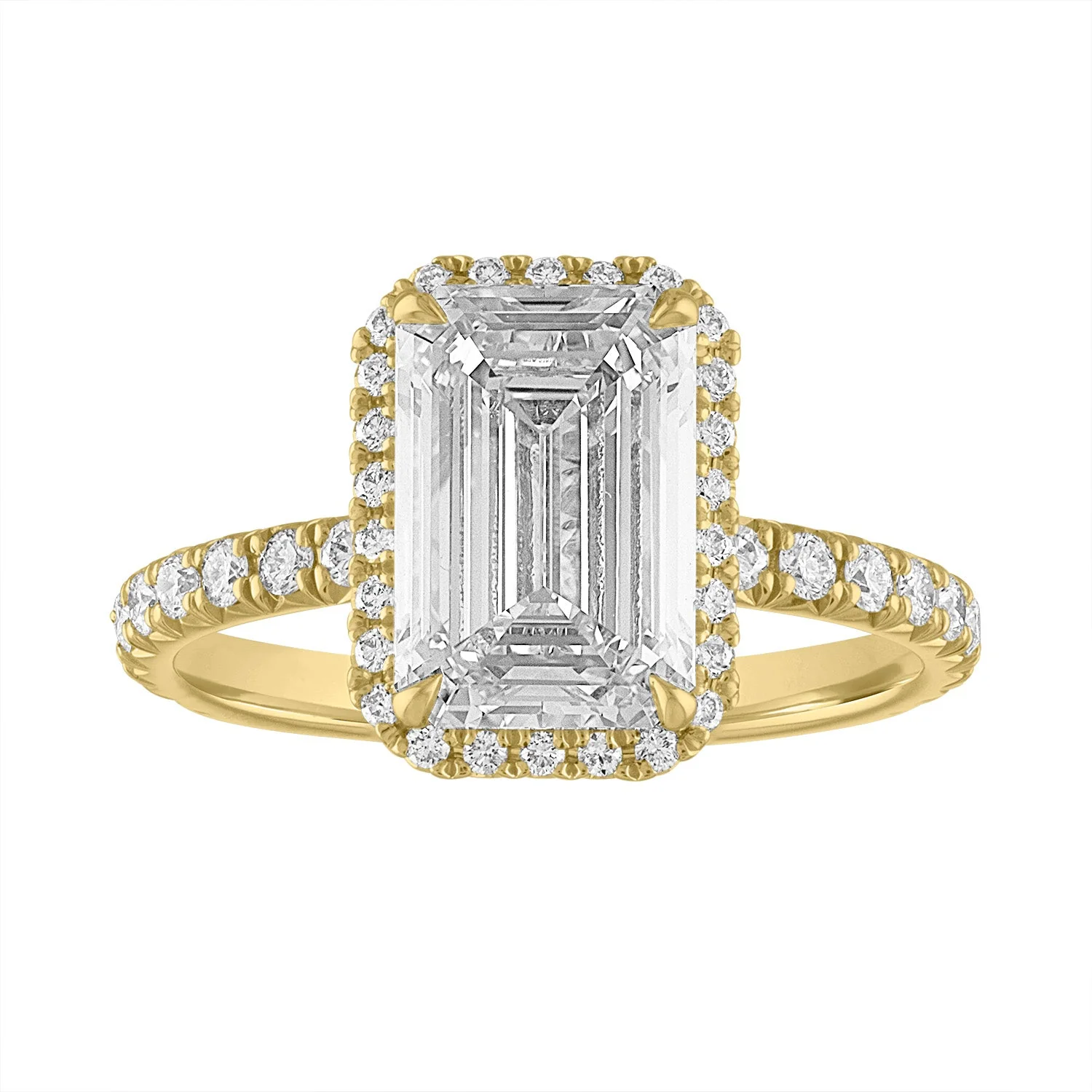 Halo Engagement Ring - Image 12