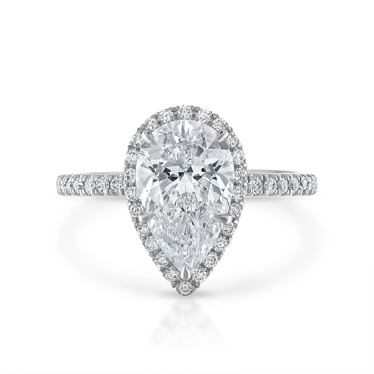 Halo Engagement Ring - Image 13