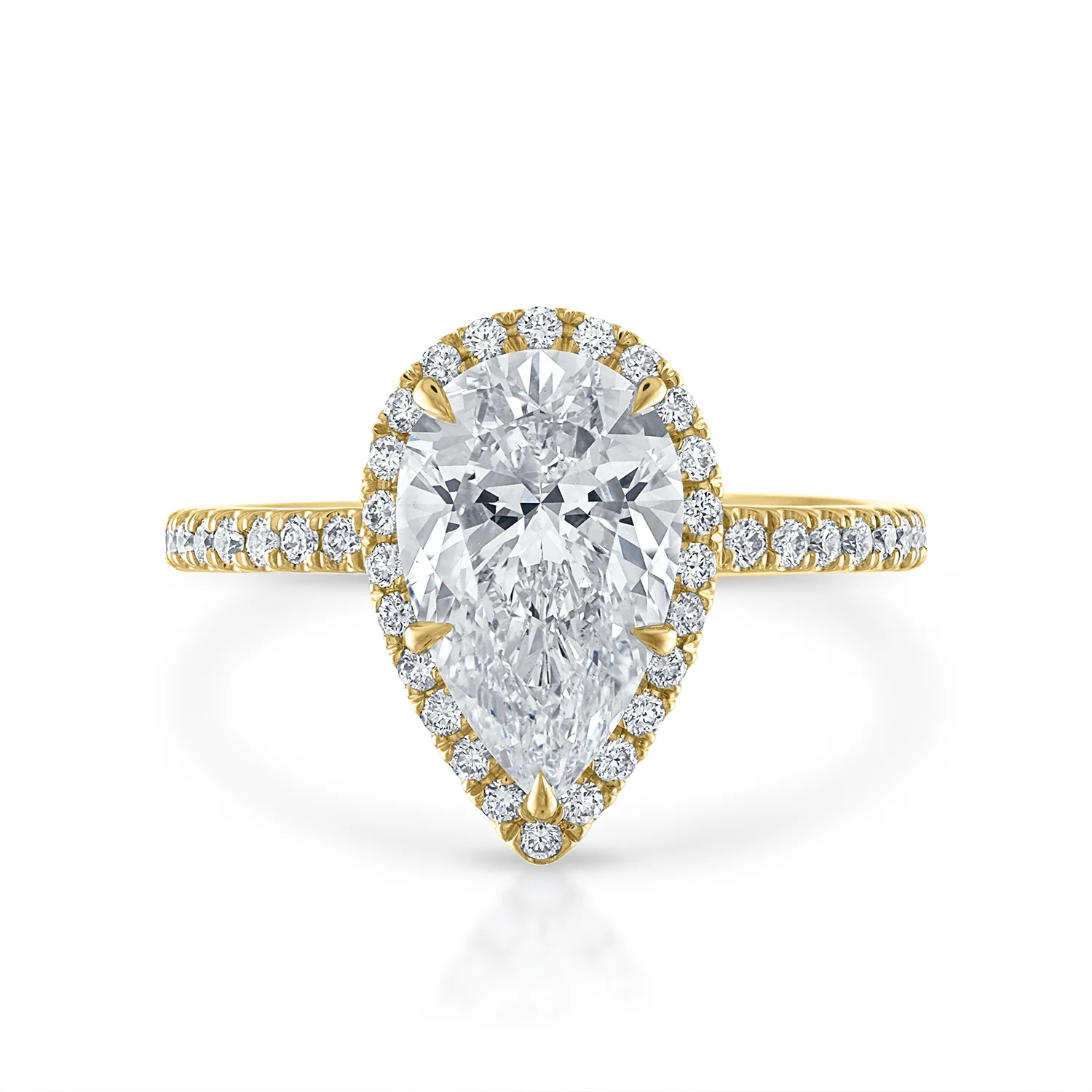 Halo Engagement Ring - Image 15
