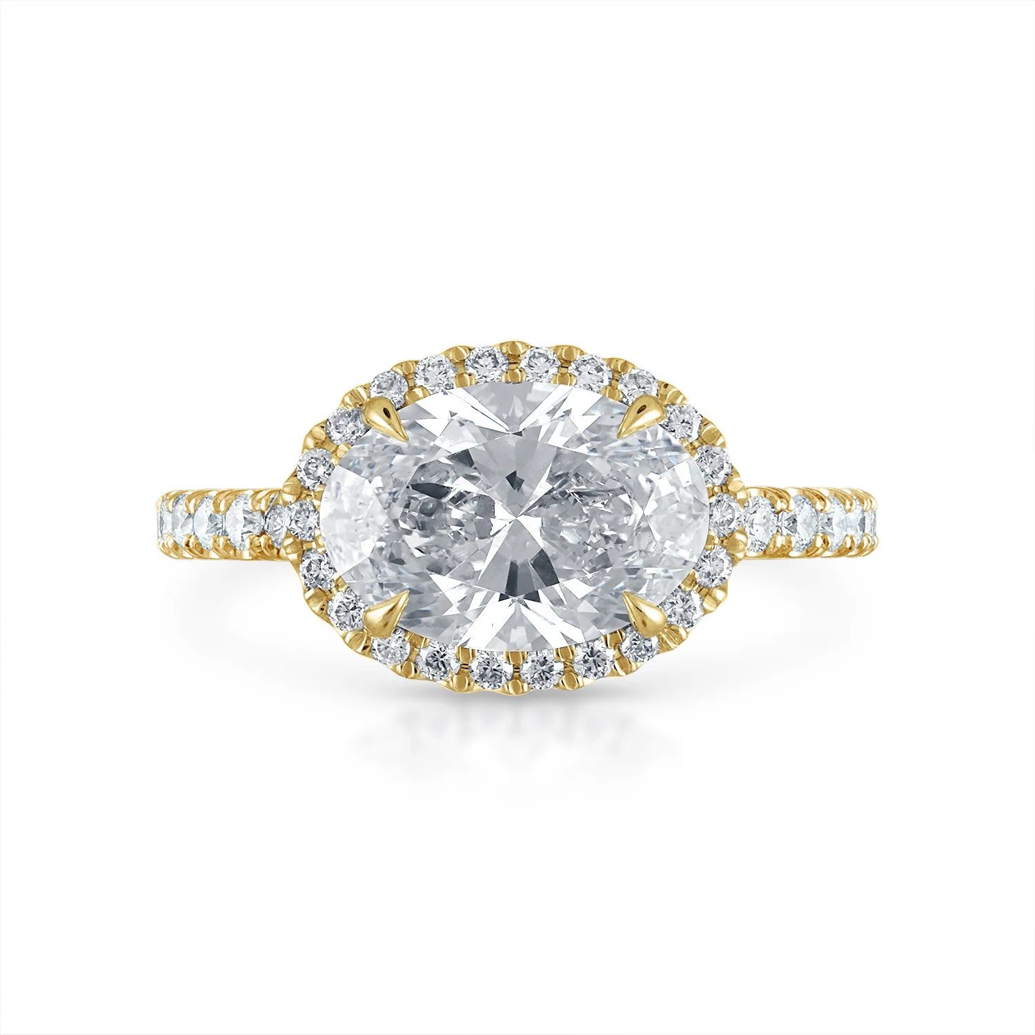 Halo Engagement Ring - Image 17