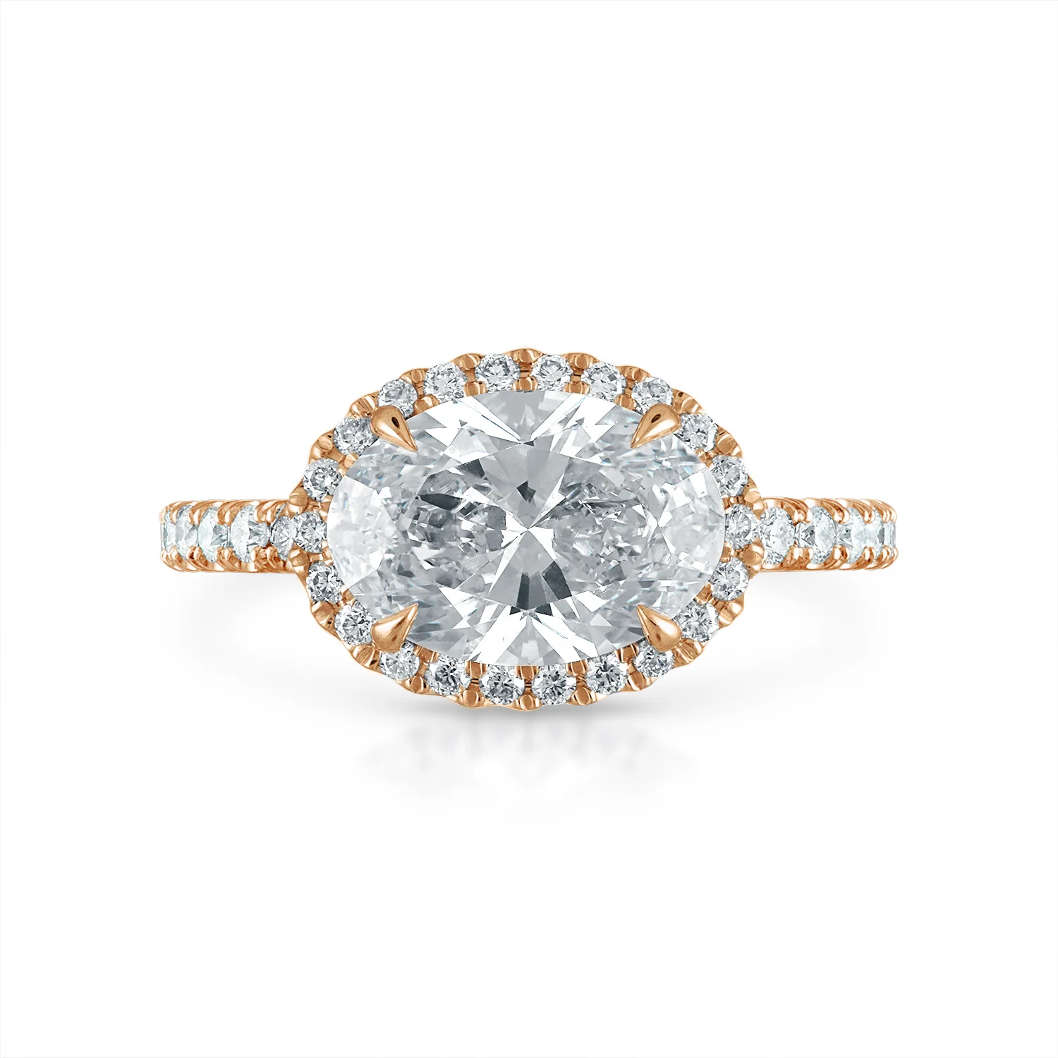 Halo Engagement Ring - Image 18