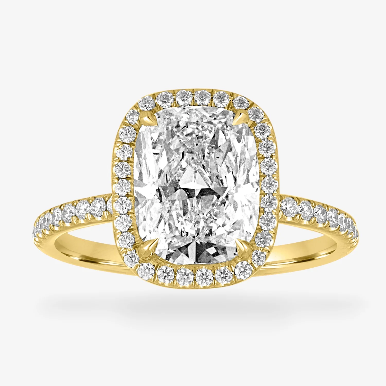 Halo Engagement Ring - Image 2