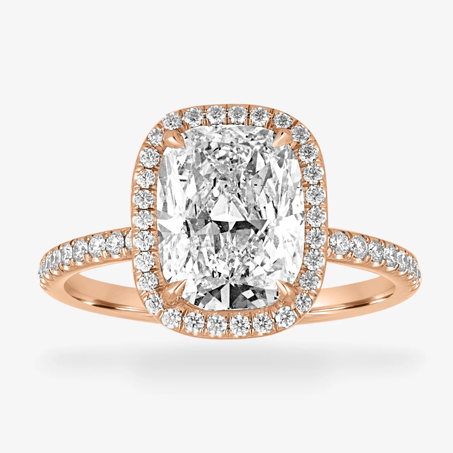 Halo Engagement Ring - Image 3