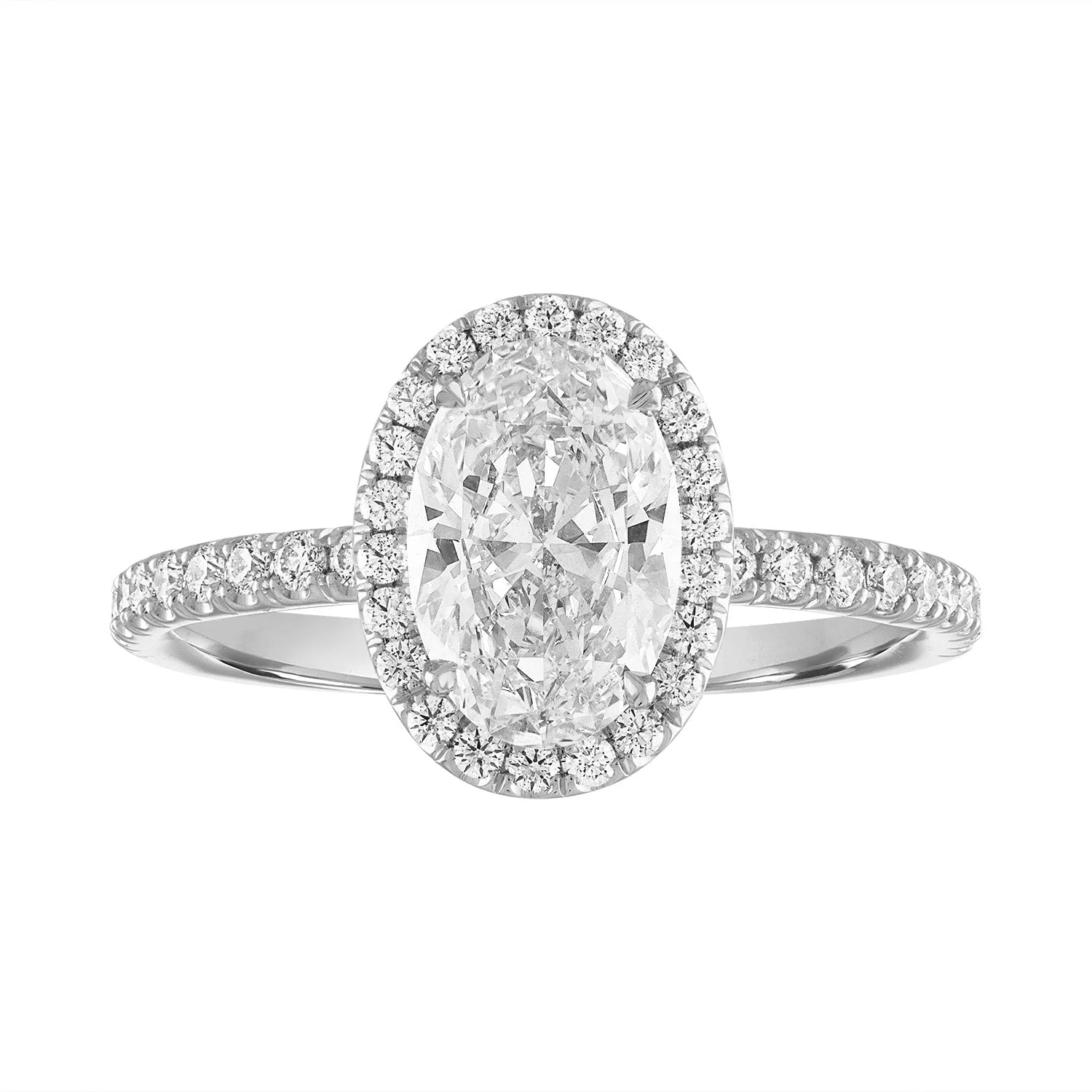 Halo Engagement Ring - Image 8