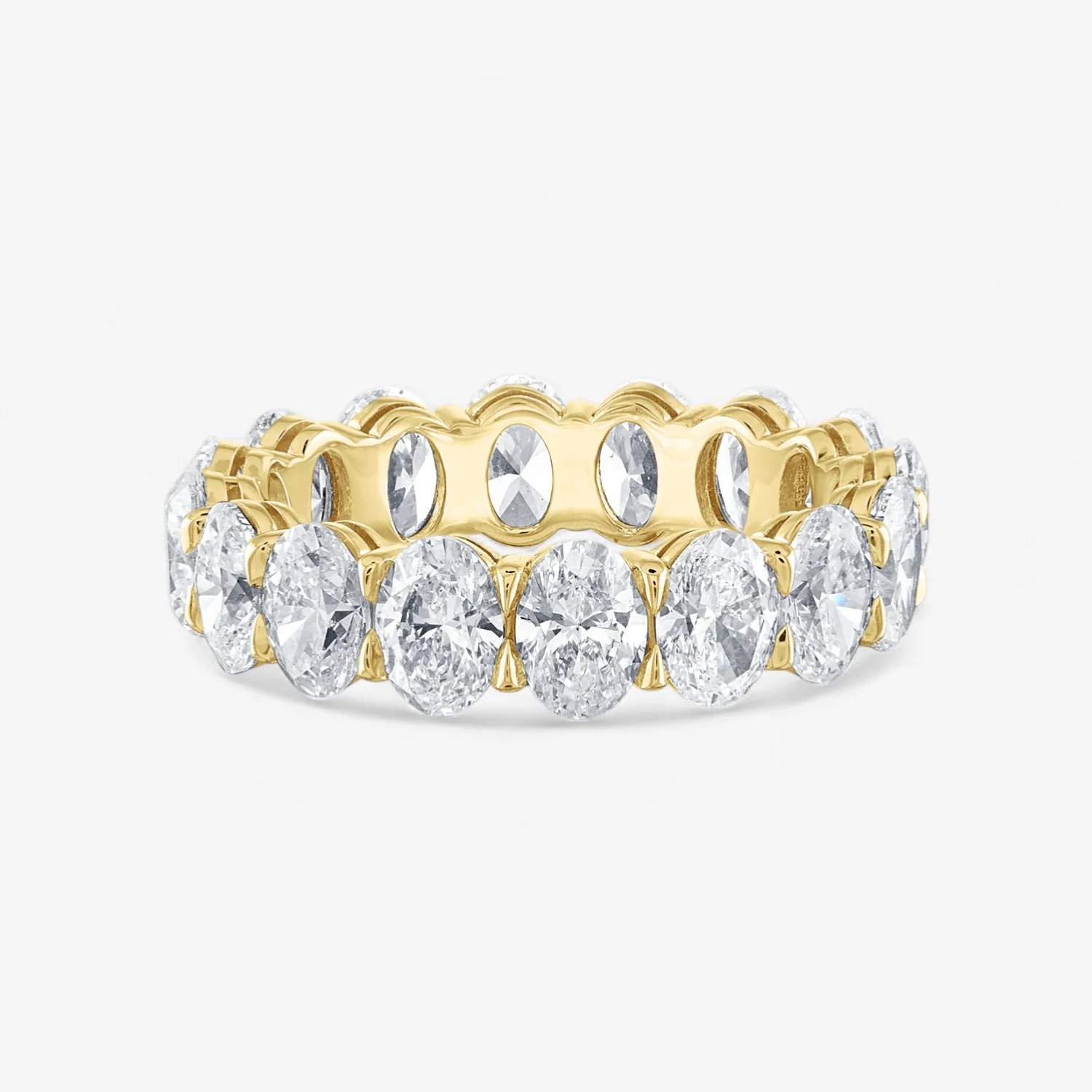 Heart Diamond Eternity Band - Image 15