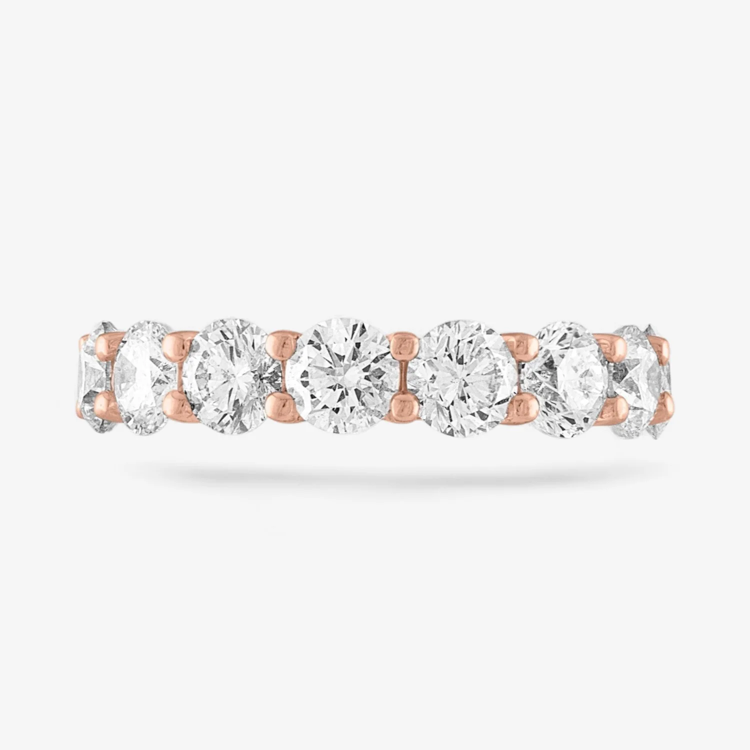 Heart Diamond Eternity Band - Image 22