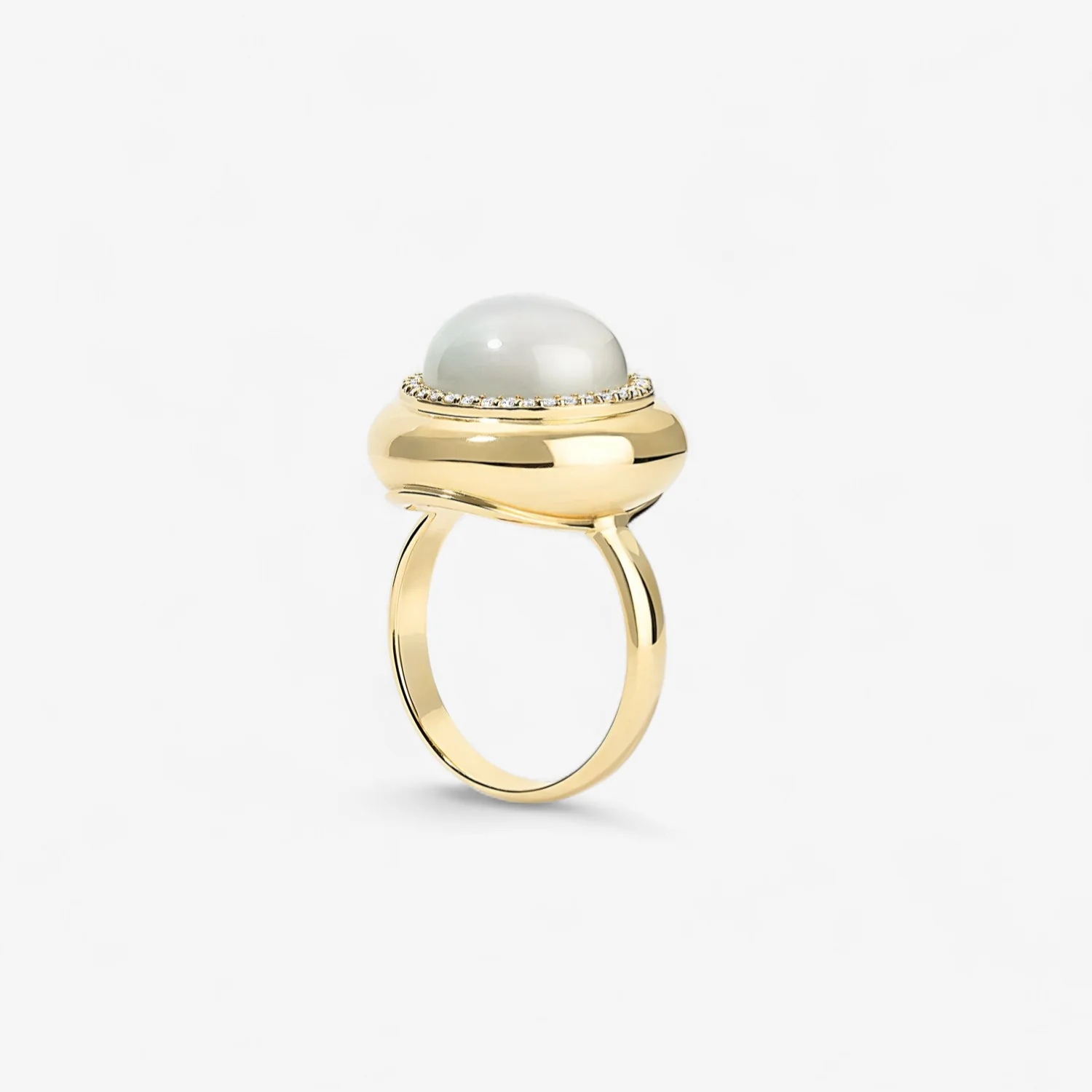 Large Cabochon Candy Button Ring - Image 5