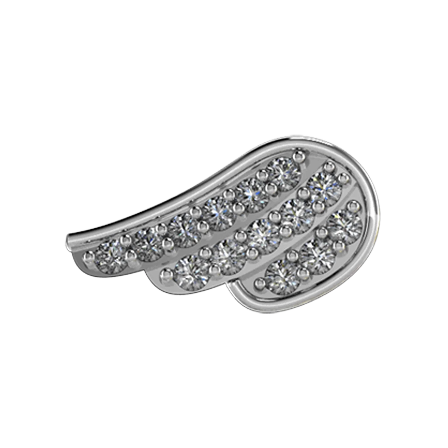 Left Angel Wing Slider Charm - Image 4