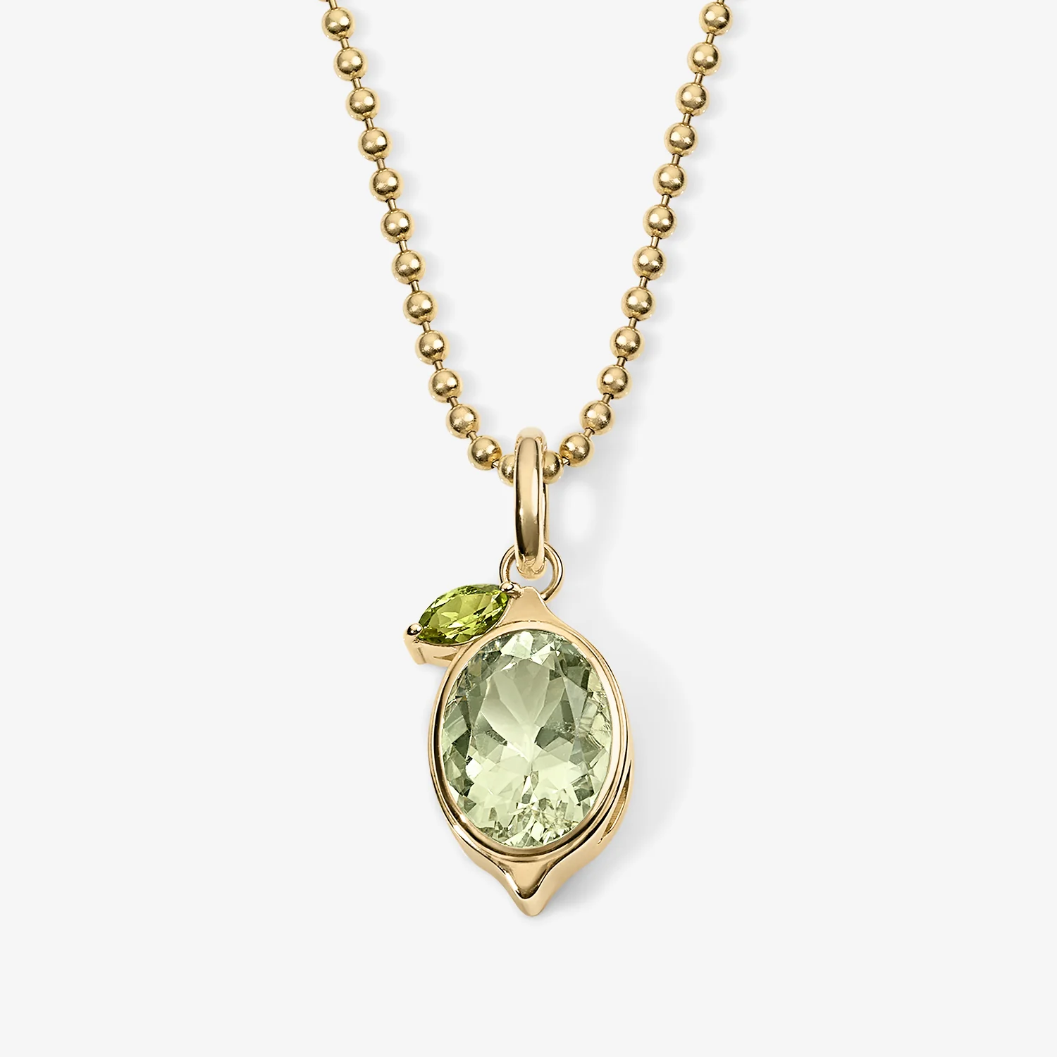 Prasiolite Lemon Charm - Image 3