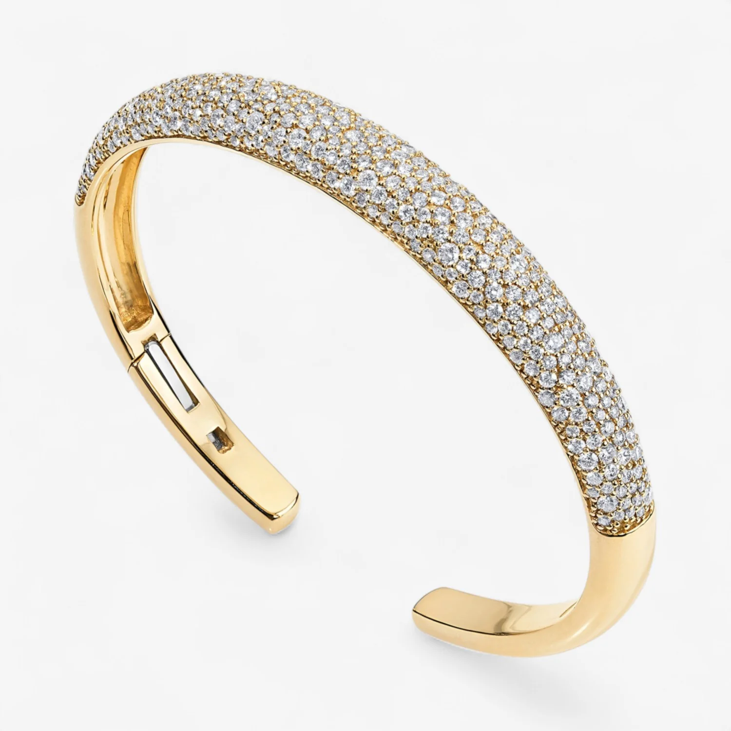 Madison Dome Pave Bangle - Image 5