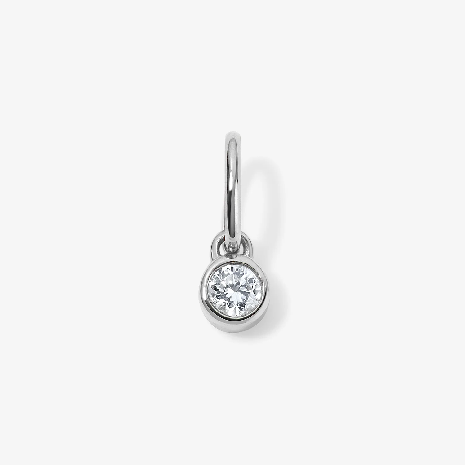 Margot Diamond Birthstone Bezel Charm - Image 3